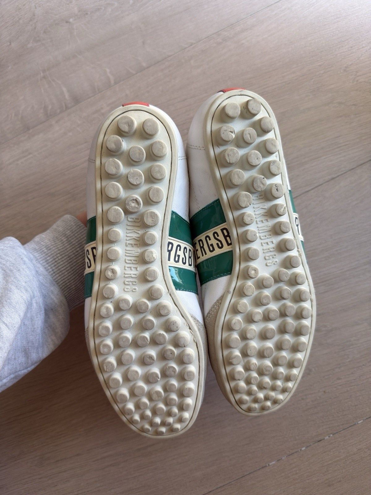 Dirk Bikkembergs Dirk Bikkembergs Womens White Leather Sneakers Shoes Y2k Size US 9 / IT 39 - 15 Thumbnail