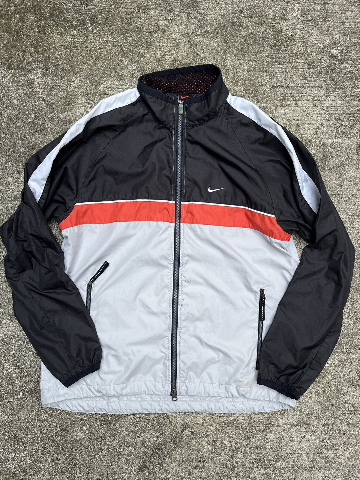 Nike × Vintage Y2K Nike Running Windbreaker Size US S / EU 44-46 / 1 - 1 Thumbnail