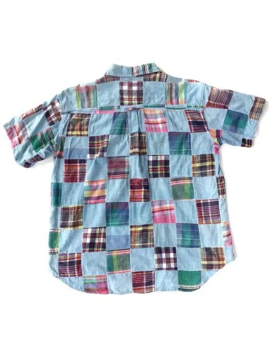 Vintage Vintage European Holiday Patchwork Shirt Button Ups Size US M / EU 48-50 / 2 - 5 Thumbnail