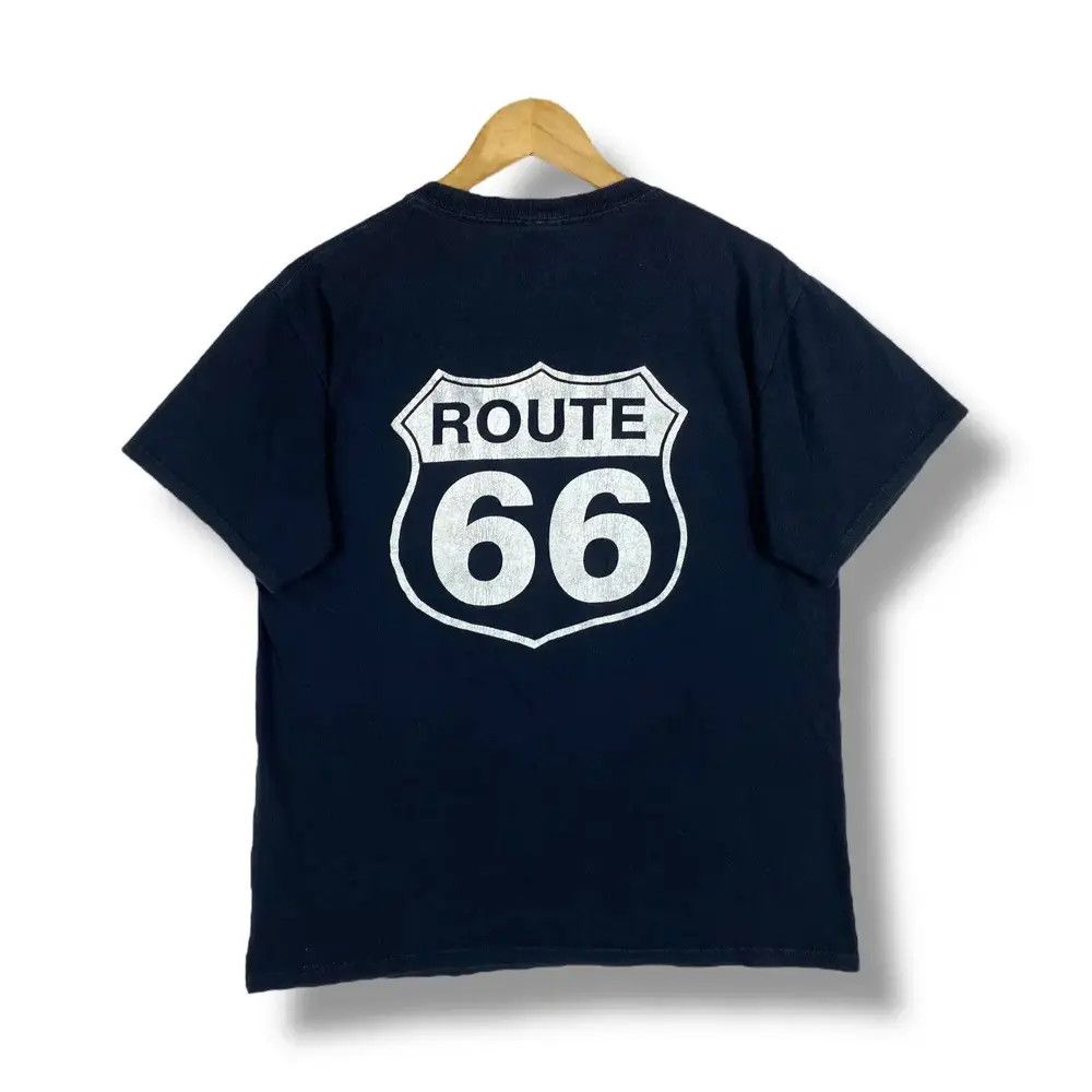 Route 66 Vintage 00's ROUTE 66 Logo Graphic Pocket Tee Shirt Size US M / EU 48-50 / 2 - 1 Thumbnail