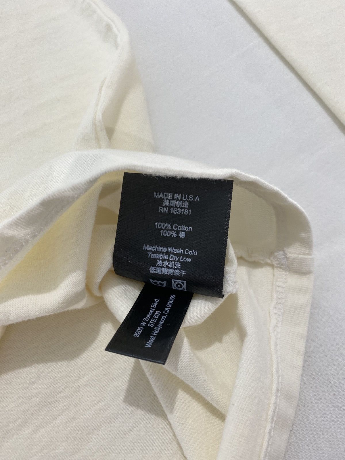 Rhude Rhude With Gods Help Angel Longsleeve Logo Tee Size US M / EU 48-50 / 2 - 7 Thumbnail