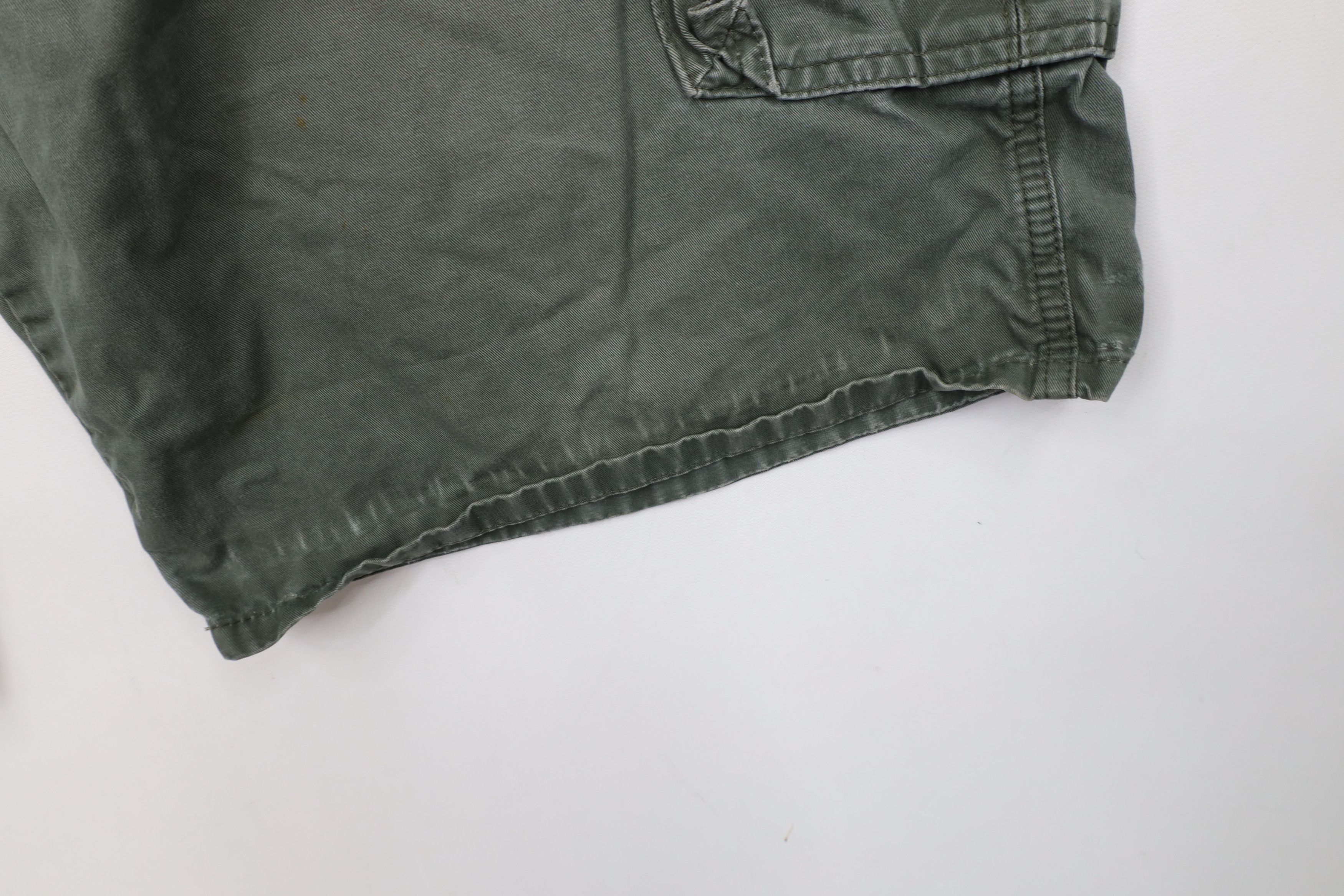 Dickies × Vintage Vintage Dickies Relaxed Fit Cargo Shorts Green Cotton Size US 40 / EU 56 - 5 Thumbnail