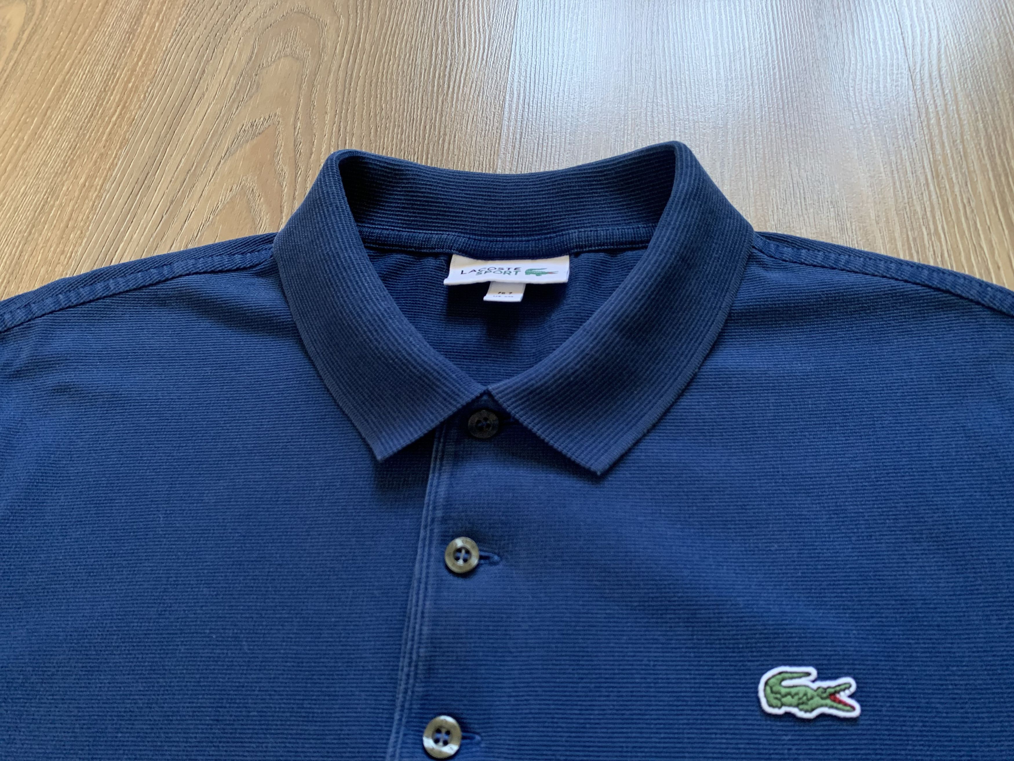 Lacoste Lacoste Sport Blue Cotton Polo Size US XXL / EU 58 / 5 - 4 Thumbnail