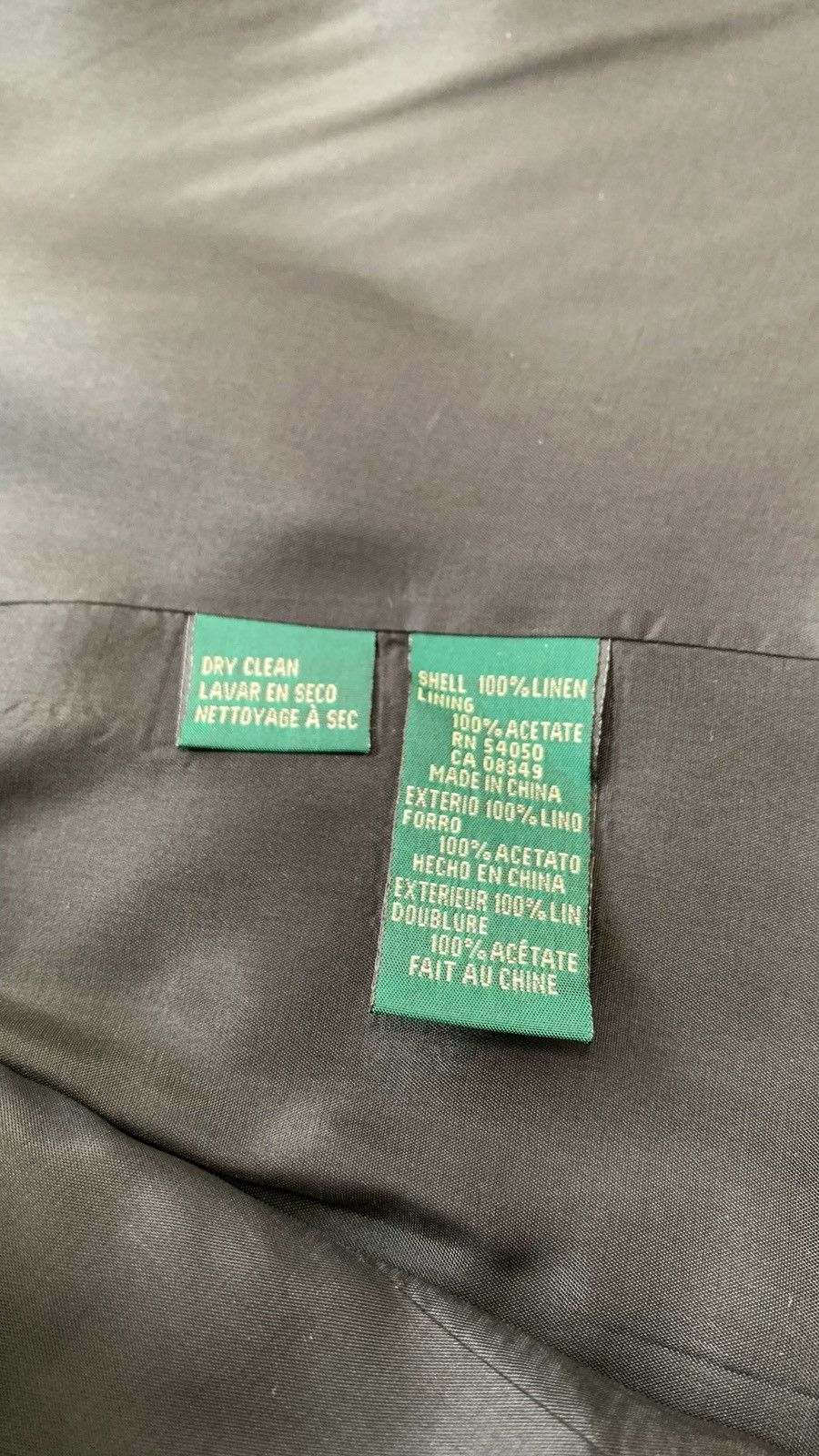 Lauren Ralph Lauren × Ralph Lauren Lauren Ralph Lauren Trench Coats Linen Women’s Vintage Size XL / US 12-14 / IT 48-50 - 7 Thumbnail