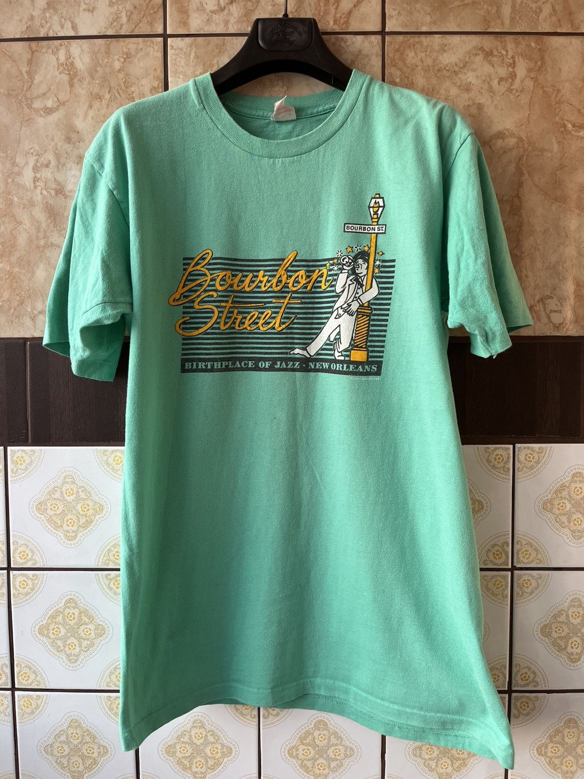 Band Tees Vintage 80’ birthplace of jazz tee shirt Size US L / EU 52-54 / 3 - 1 Thumbnail
