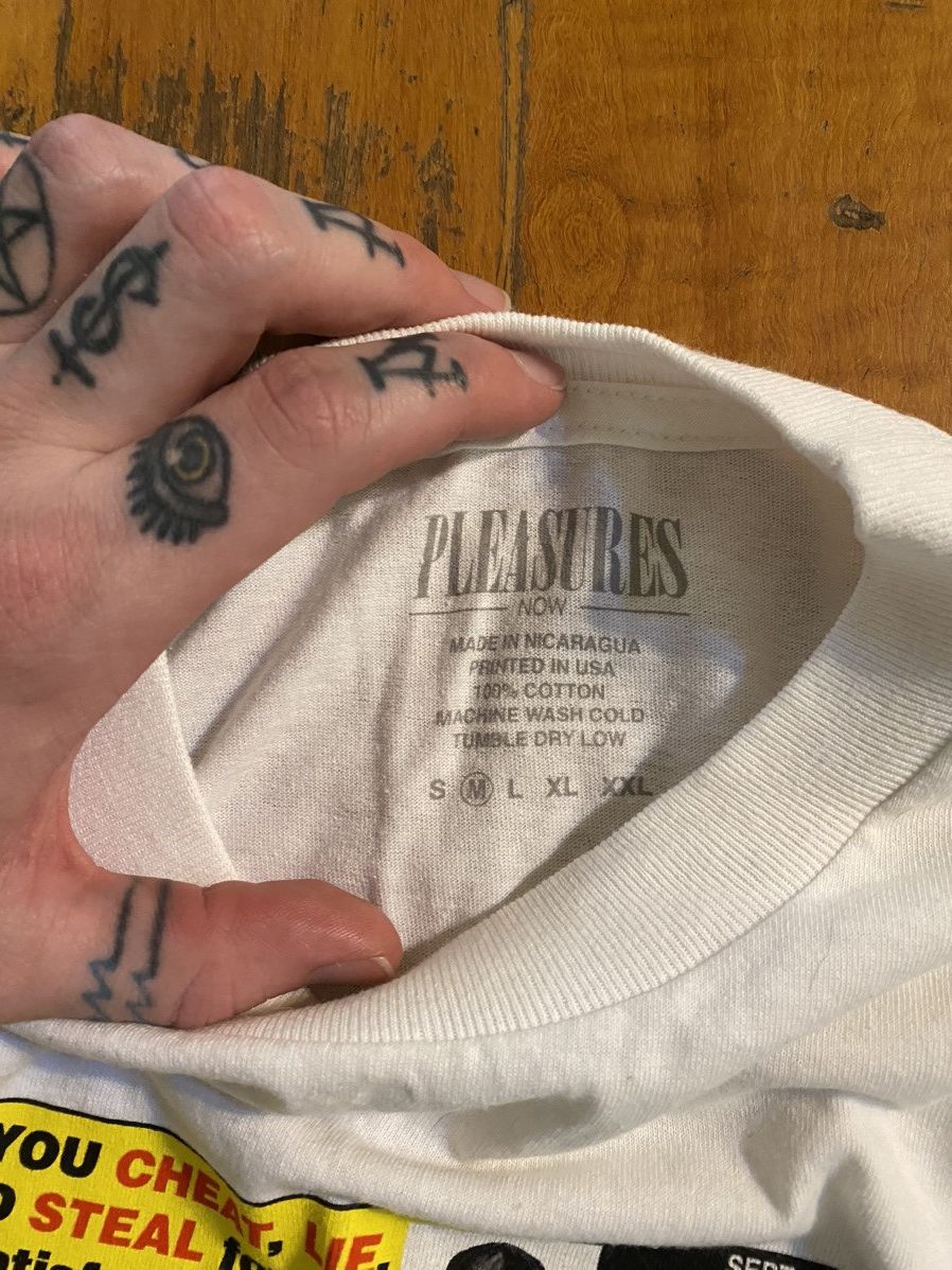 Pleasures pleasures long sleeve tee Size US M / EU 48-50 / 2 - 3 Thumbnail