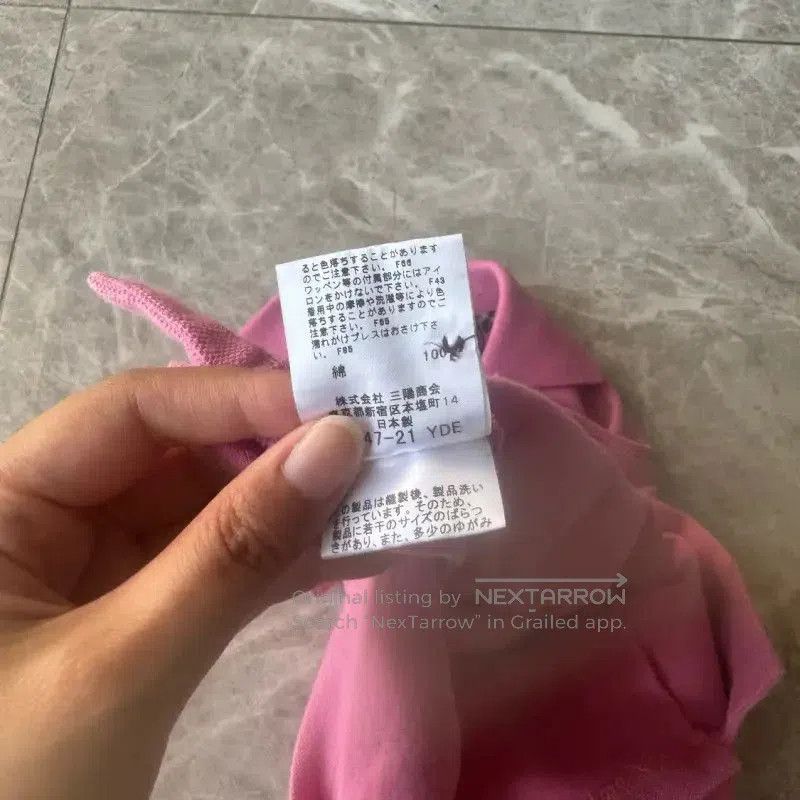 Burberry Burberry Pink Cotton Mid-Length T-Shirt. Size M / US 6-8 / IT 42-44 - 9 Thumbnail