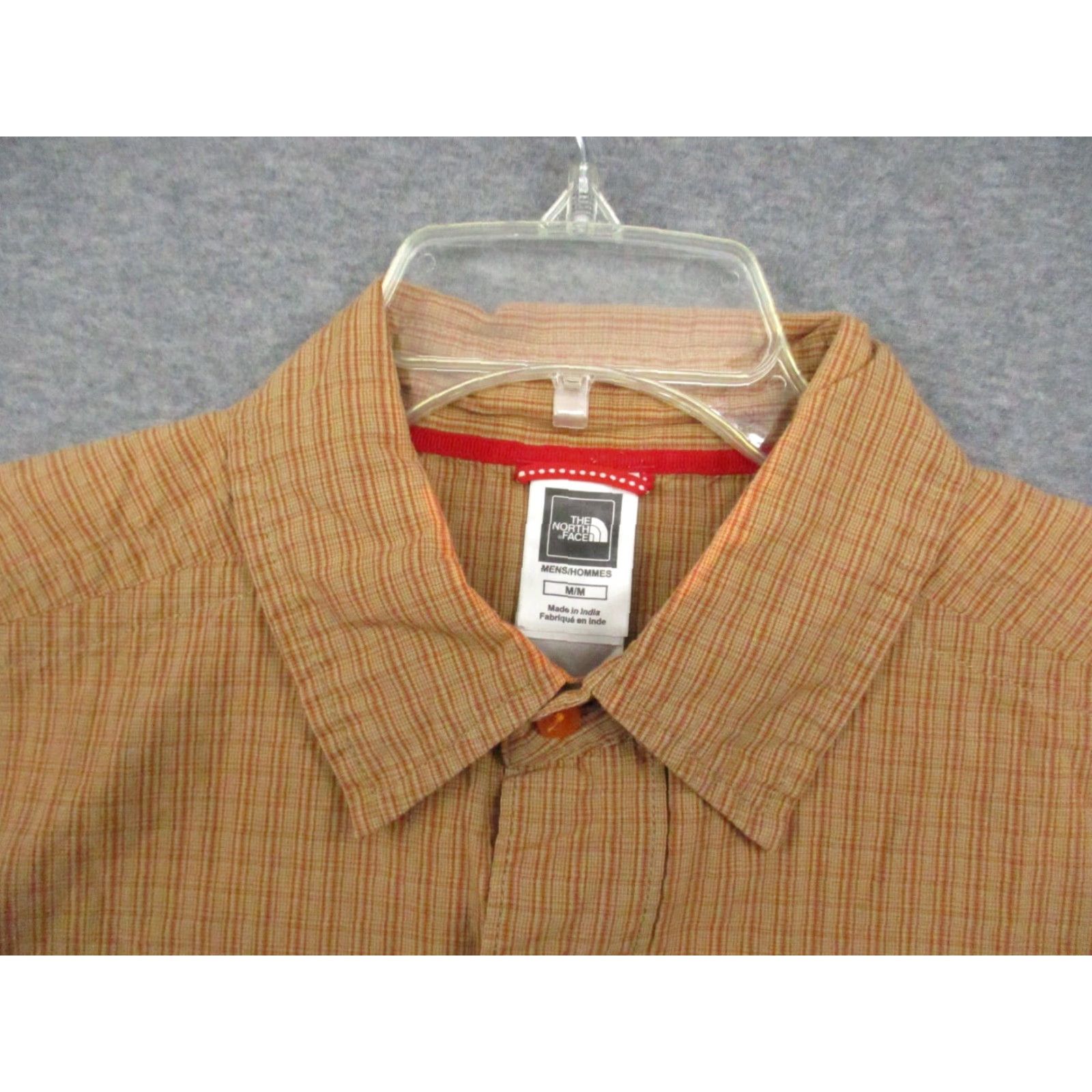 The North Face The North Face Shirt Medium Mens Button Tan Plaid Short Sleeve Size US M / EU 48-50 / 2 - 4 Thumbnail