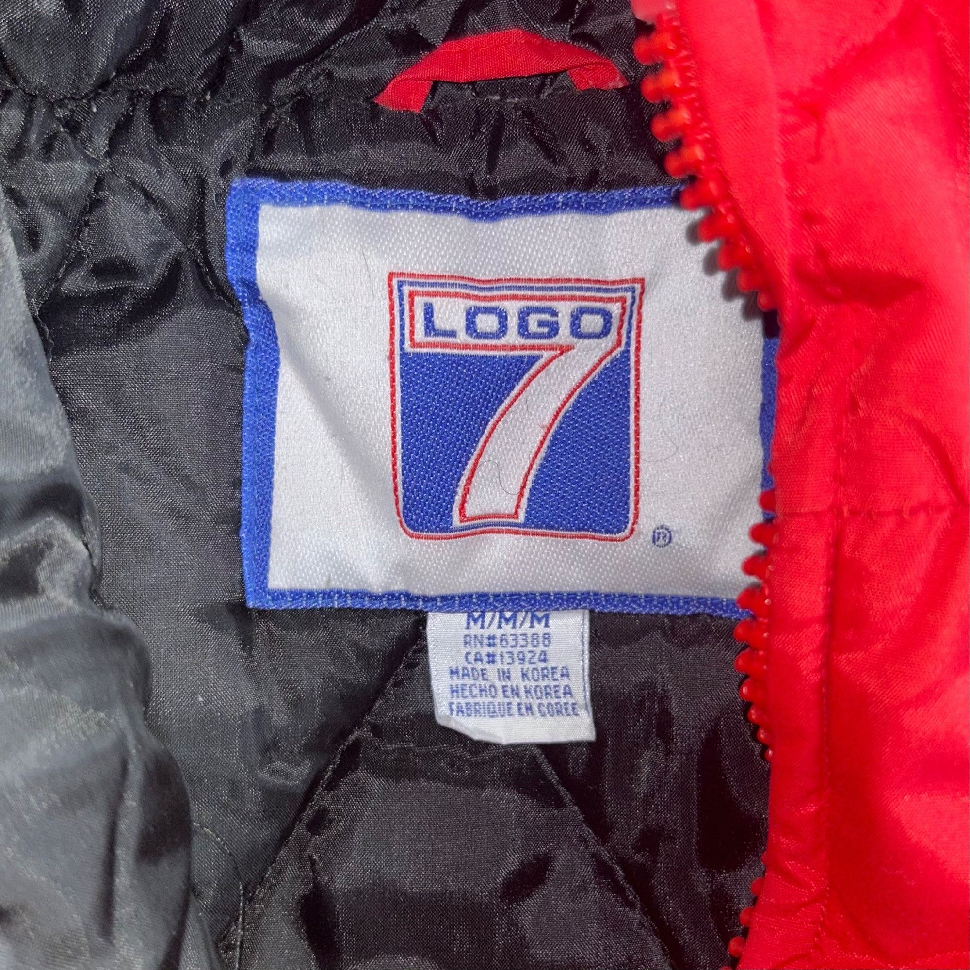 Logo 7 Vintage Nebraska Puffer Jacket Size US M / EU 48-50 / 2 - 3 Thumbnail