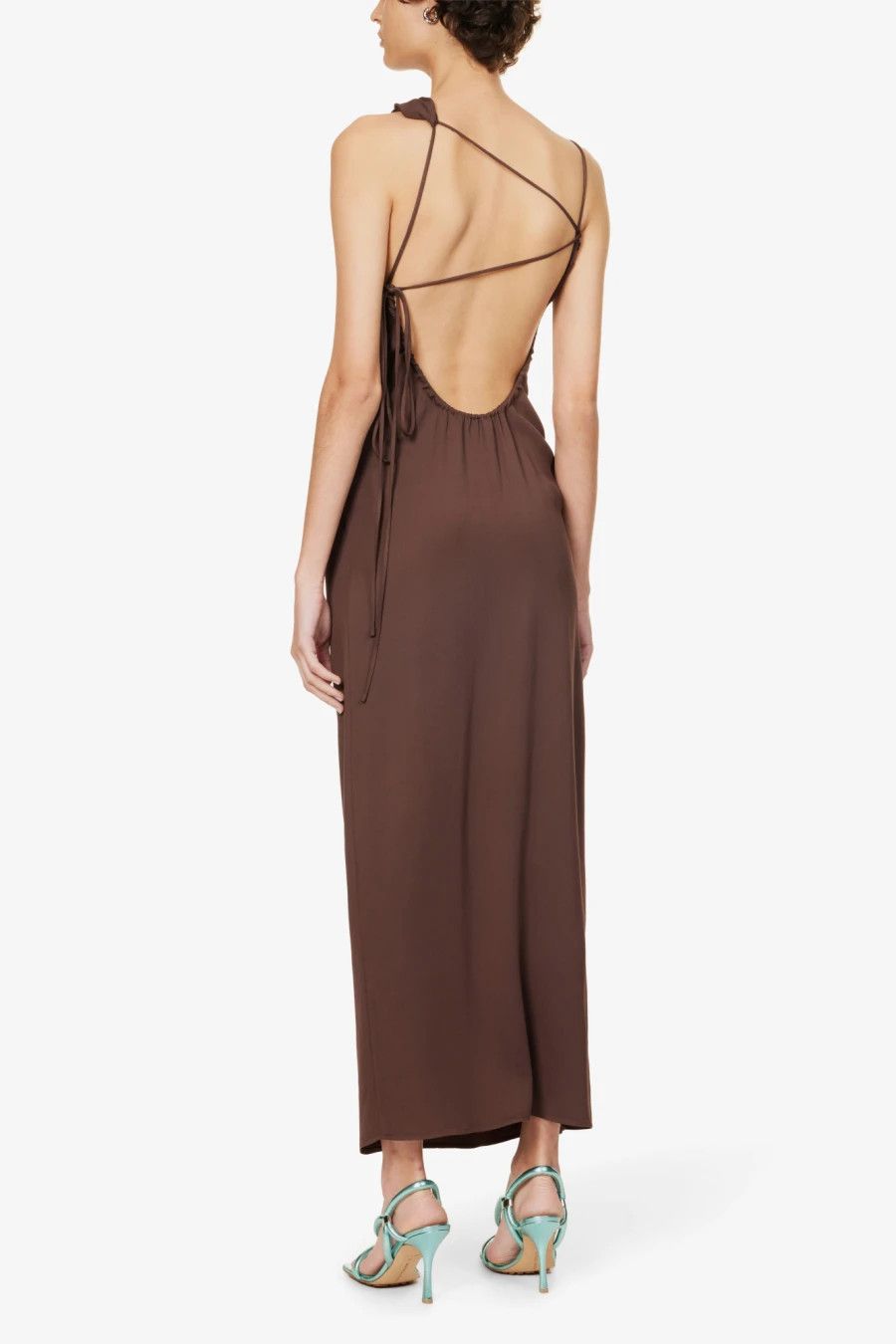 Christopher Esber Cowl Drape Dress. Size L / US 10 / IT 46 - 4 Thumbnail