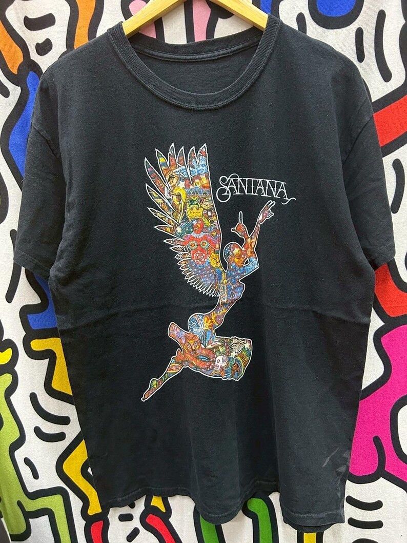 Vintage Vintage 2000s Santana tshirt size L Size US L / EU 52-54 / 3 - 2 Thumbnail