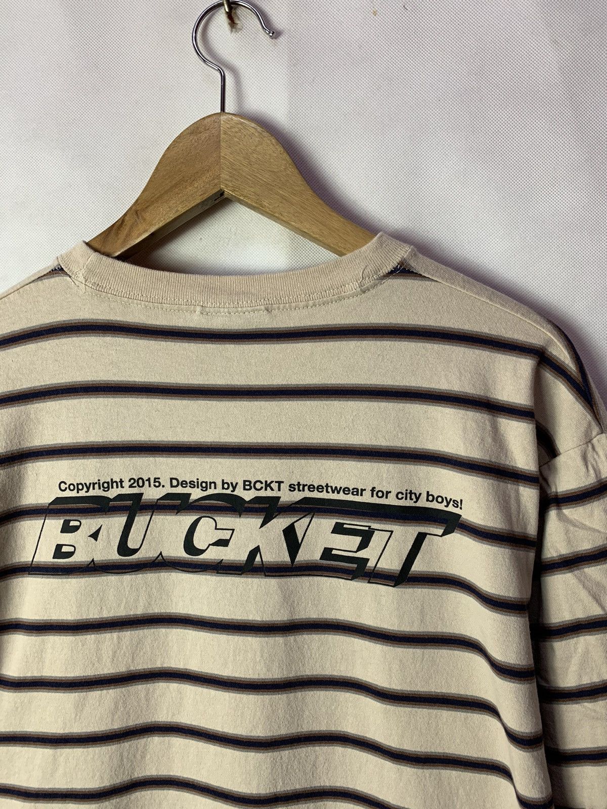 Other 🔥 Bucket Streetwear Skate Stripes Tee Size US M / EU 48-50 / 2 - 3 Thumbnail