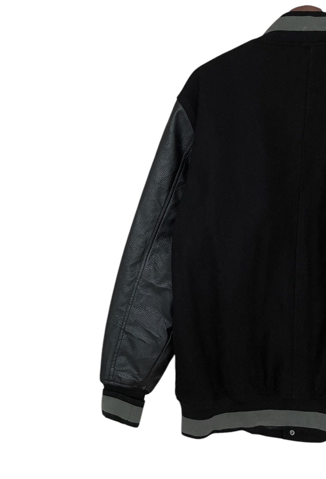 Japanese Brand Vintage Brand Octopusarmy Leather Varsity Jacket 2000s Size US XL / EU 56 / 4 - 7 Thumbnail