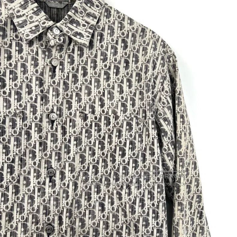 Chanel Chanel Grey old flower-printed denim shirt Size XS / US 0-2 / IT 36-38 - 5 Thumbnail