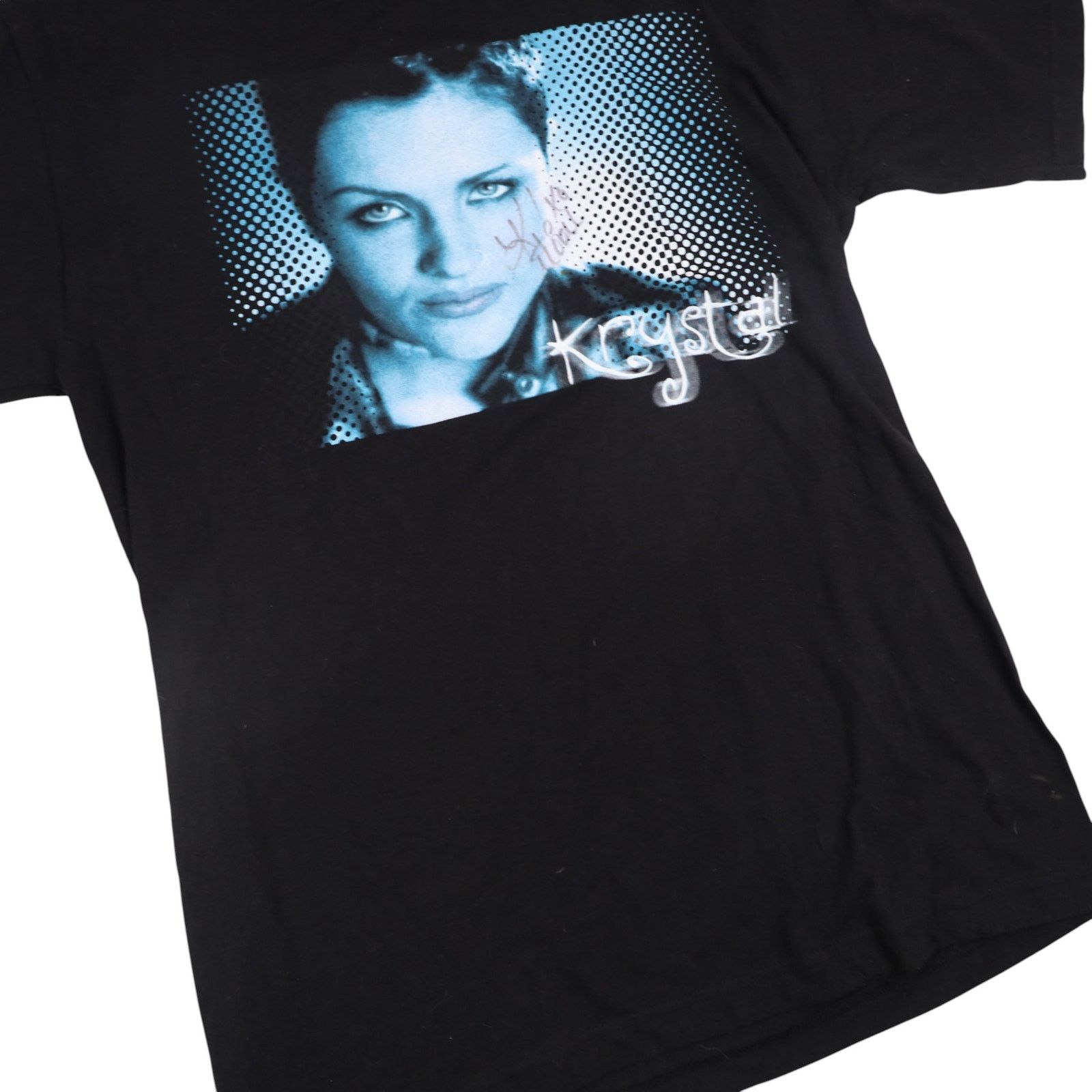 Giant × Vintage Vintage Y2k Giant Krystal Harris Signed Graphic Band Tee Size US M / EU 48-50 / 2 - 3 Thumbnail