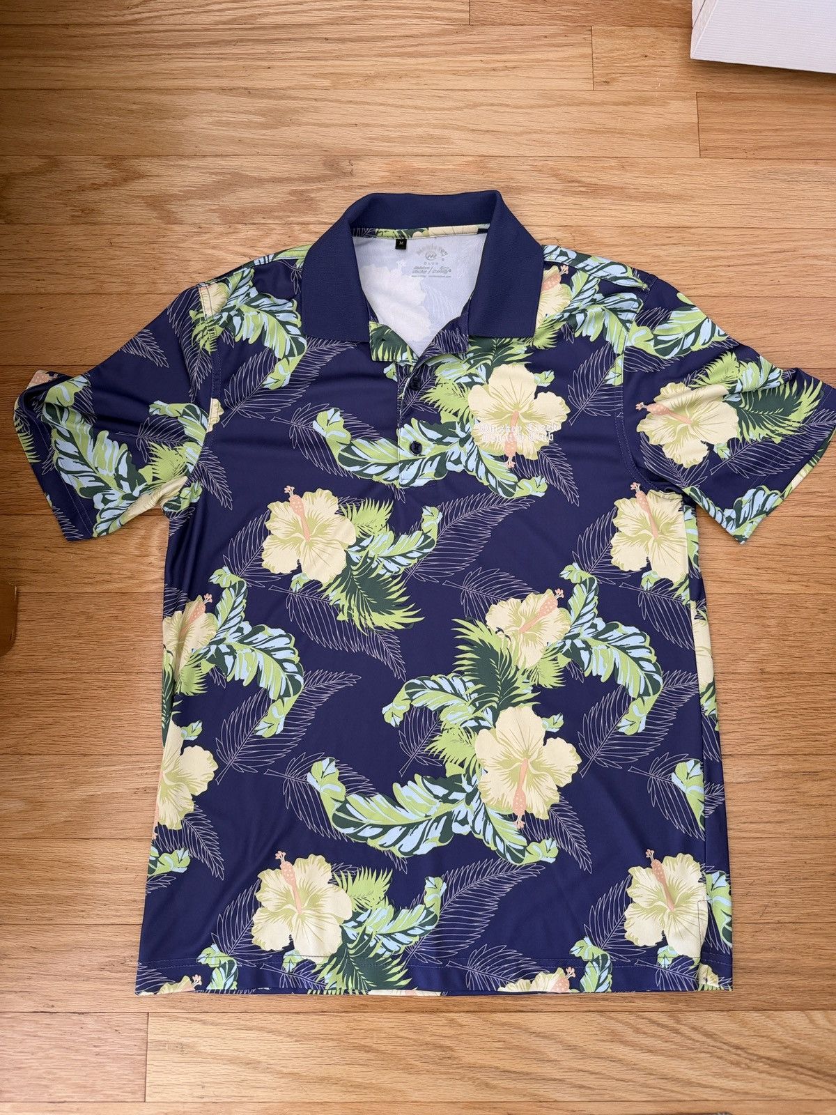 Other Floral Short-Sleeve Polo Shirt Whiskey Creek Country Club Size US M / EU 48-50 / 2 - 1 Thumbnail