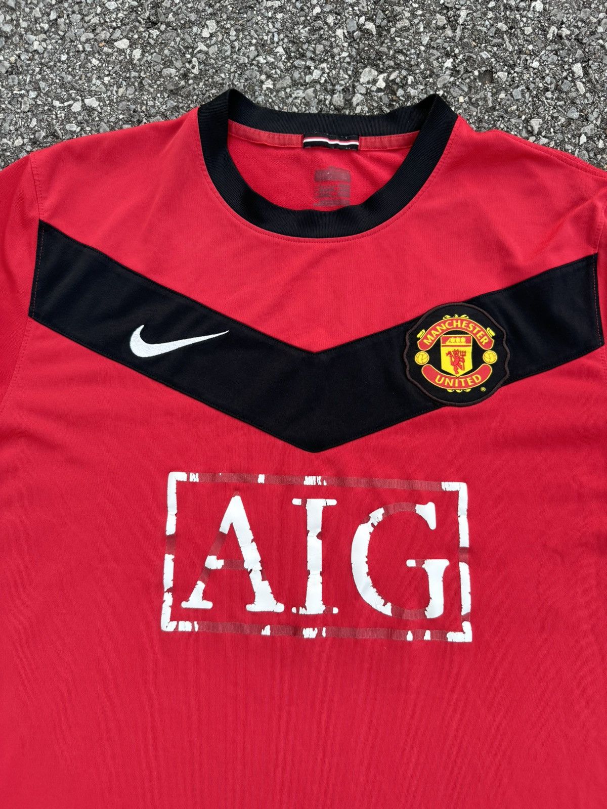 Nike Nike Manchester United F.C Football Jersey vintage logo Size US L / EU 52-54 / 3 - 3 Thumbnail