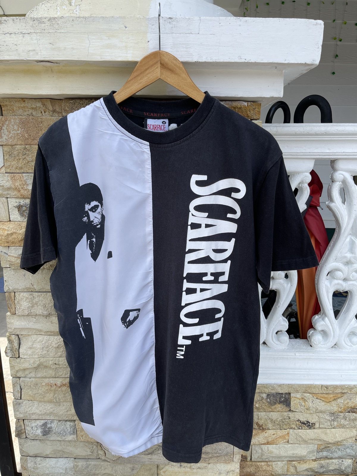 Vintage Last Drop🔥Rare‼️‼️Vintage Scarface Movie T Shirt Size US L / EU 52-54 / 3 - 1 Thumbnail