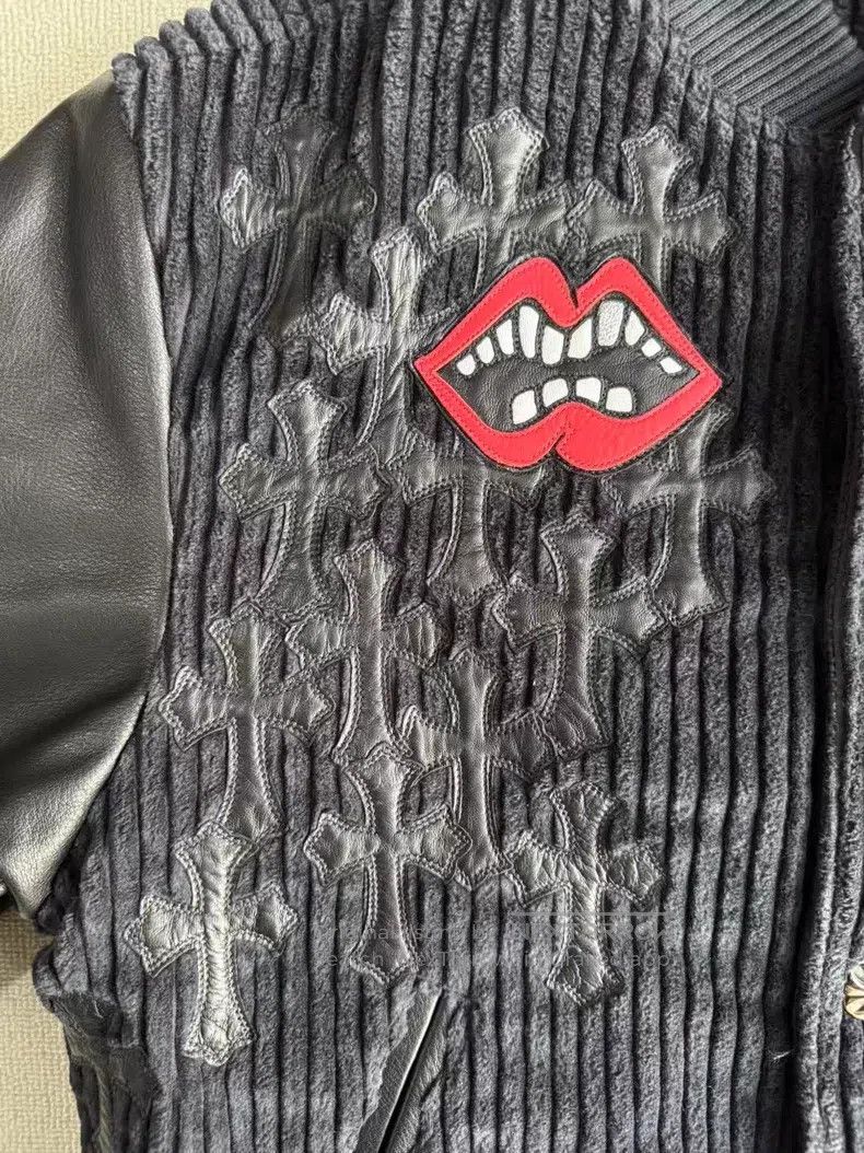 Chrome Hearts CHROME HEARTS Size M Mattyboy red lip cross leather corduro Size US M / EU 48-50 / 2 - 3 Thumbnail