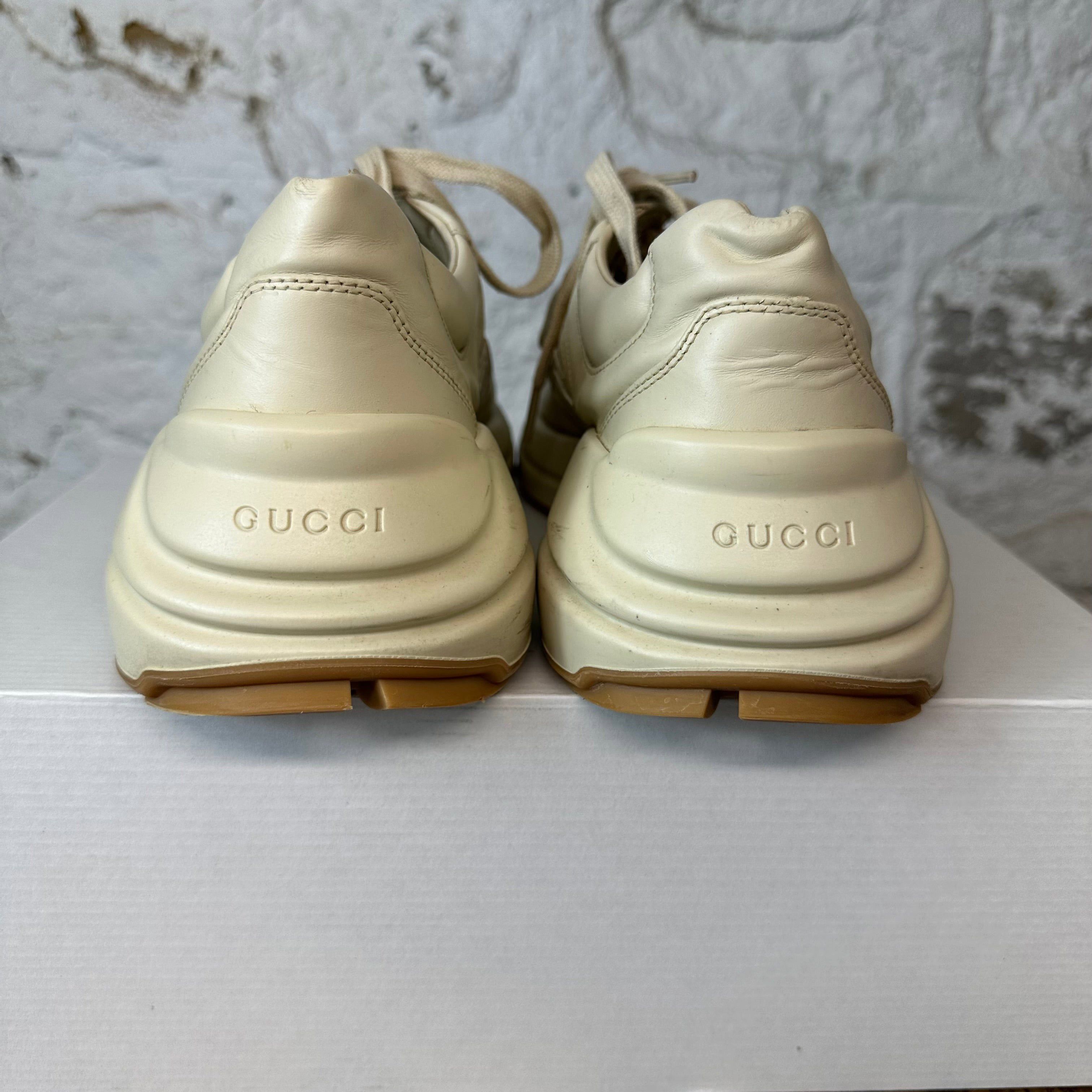 Gucci Gucci Rhyton Mickey Mouse Cream Sneaker Sz 8.5 Size US 8.5 / EU 41-42 - 4 Thumbnail