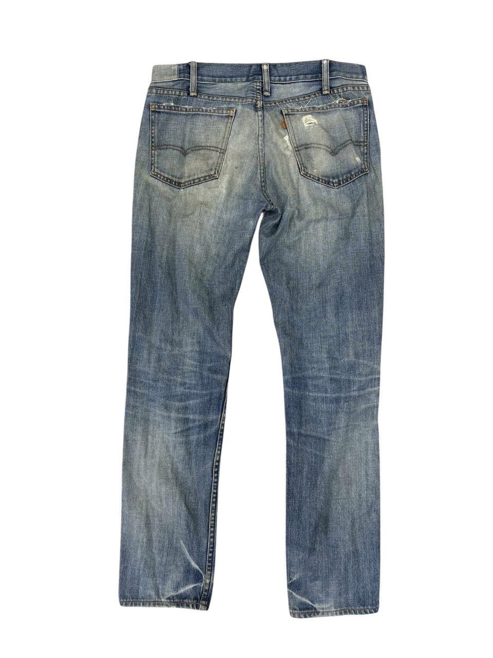 Levi's Distress Levis Vintage Orange Tagg Big E Japan. Size US 32 / EU 48 - 2 Thumbnail
