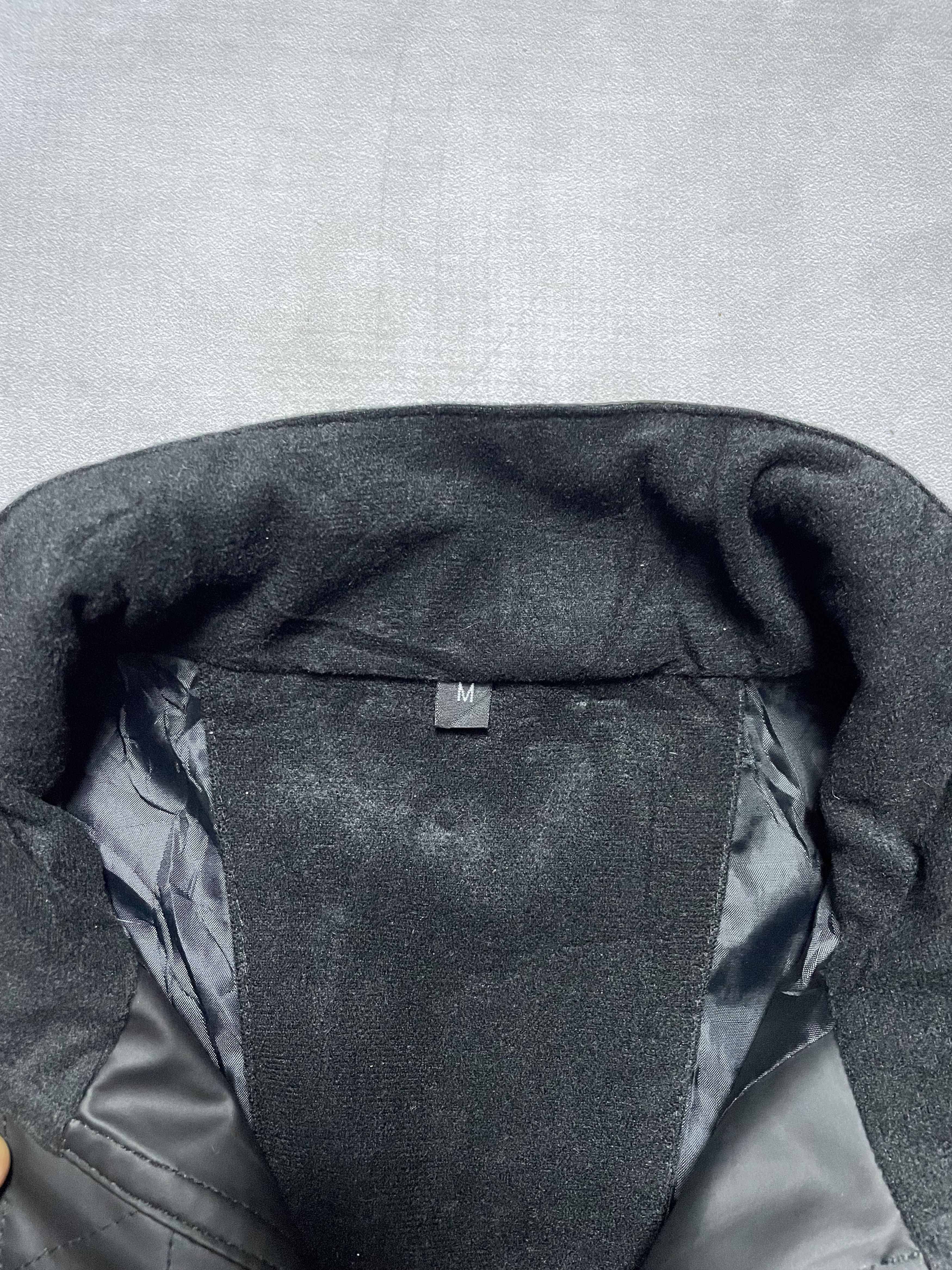 14th Addiction Unknown - Monochrome Leather Jacket Tokyo Biker Style Size US M / EU 48-50 / 2 - 7 Thumbnail