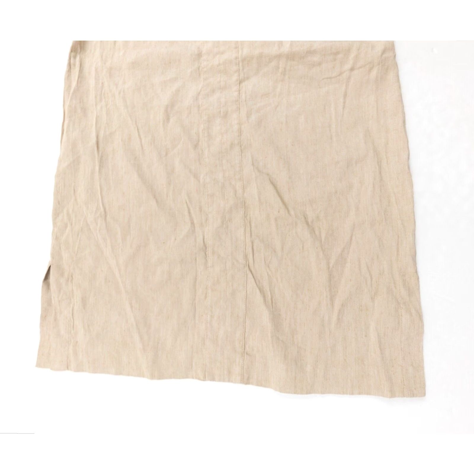 Theory Theory Womens Medium Beige Short Sleeve Shift Dress Size M / US 6-8 / IT 42-44 - 4 Thumbnail