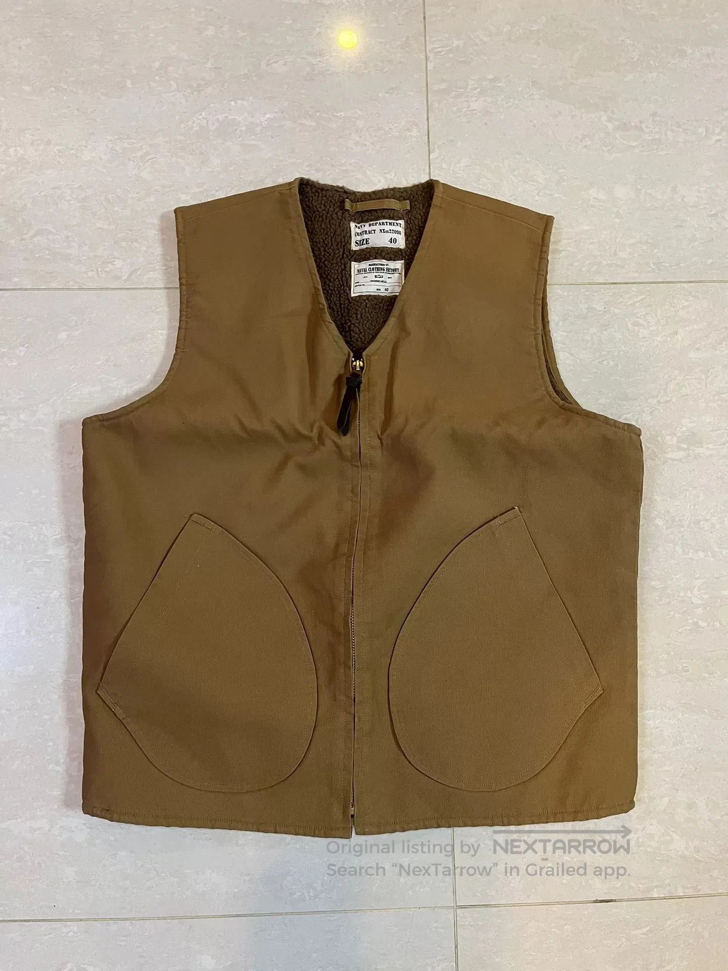 Japanese Brand Stylish N1 Vest for Sale. Size US XXS / EU 40 - 1 Thumbnail