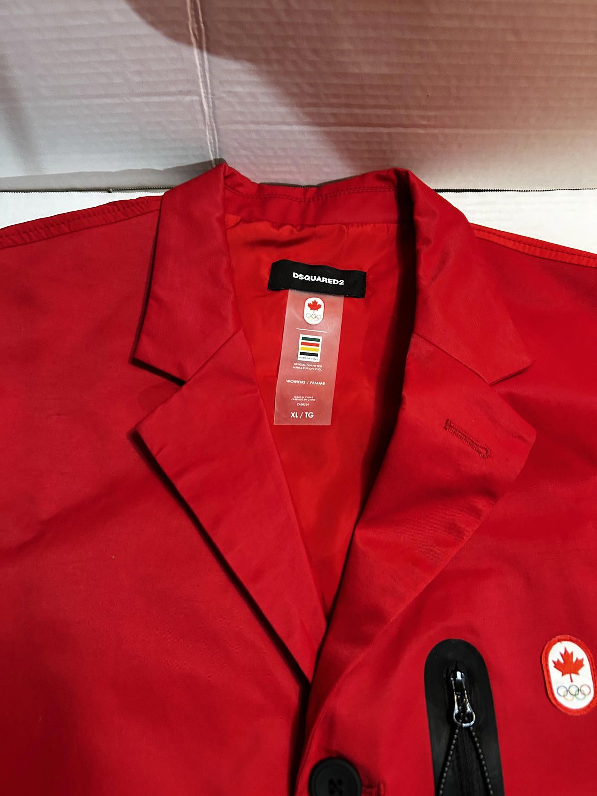 Dsquared2 Dsquared2 Team Canada Olympic Jacket | Women’s XL | NWT | Size XL / US 12-14 / IT 48-50 - 8 Thumbnail