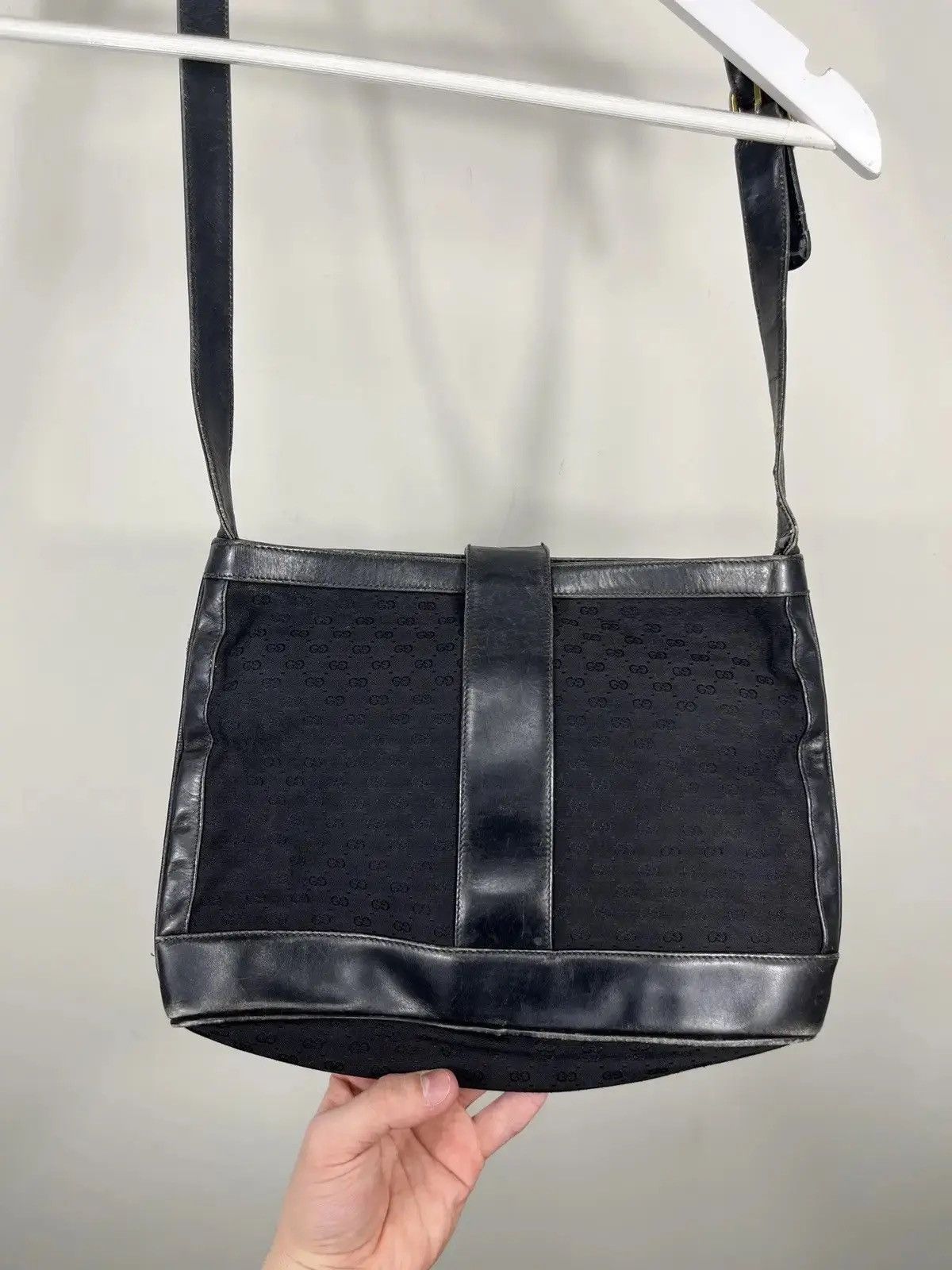 Gucci Vintage Gucci GG Plus Rare Monogram Shoulder Bag Size ONE SIZE - 6 Thumbnail