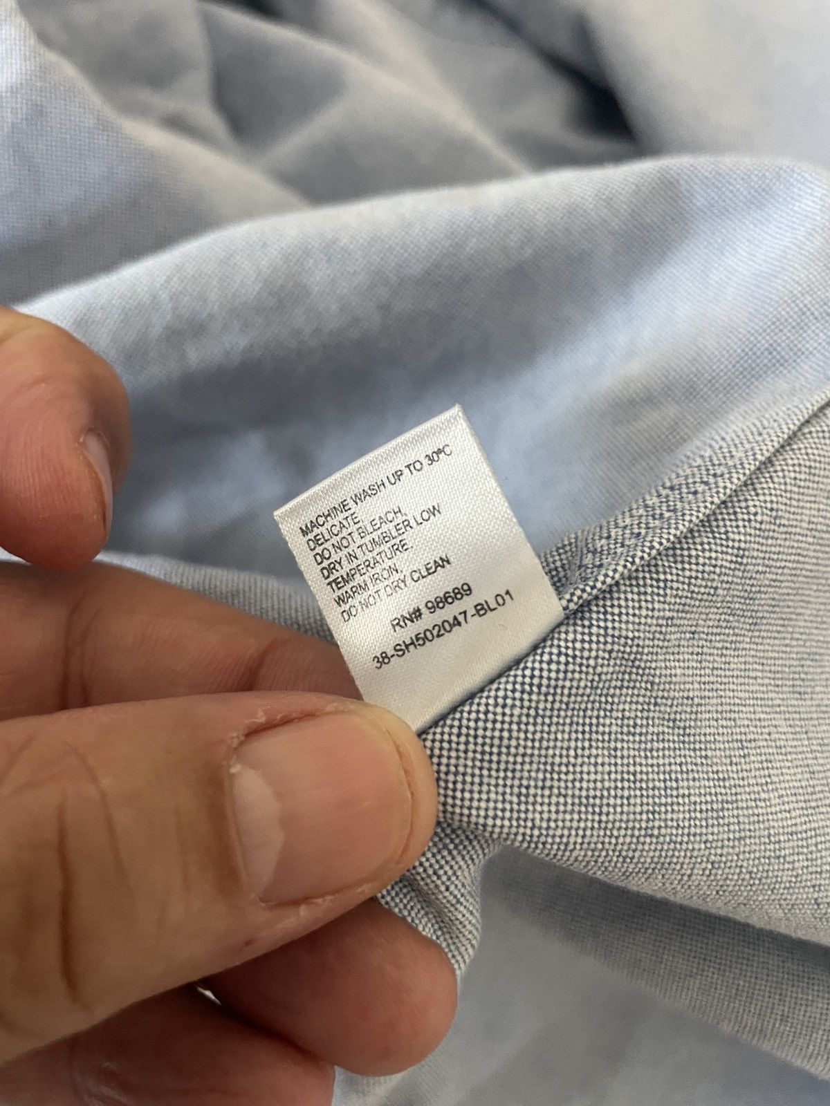 Todd Snyder Selvedge Chambray denim Button down shirt Size US XS / EU 42 / 0 - 10 Thumbnail