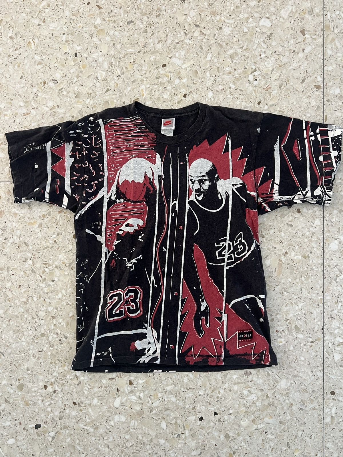 Nike Nike Jordan AOP 90s 89 94 All Over Print MJ Michael nba m Size US M / EU 48-50 / 2 - 1 Thumbnail
