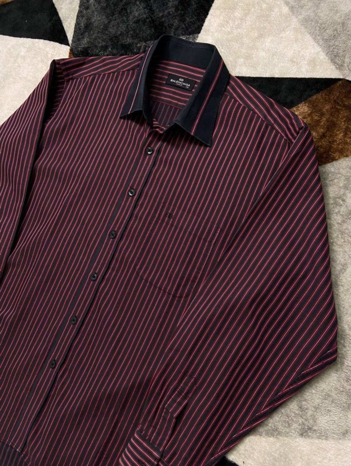 Balenciaga Balenciaga BB Shirt Size US L / EU 52-54 / 3 - 2 Thumbnail