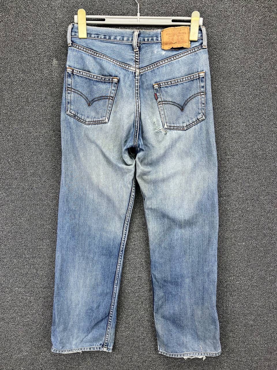 Levi's Vintage 90s Levi's Rare Trashed Punk Jeans Denim Pants Size US 30 / EU 46 - 10 Thumbnail