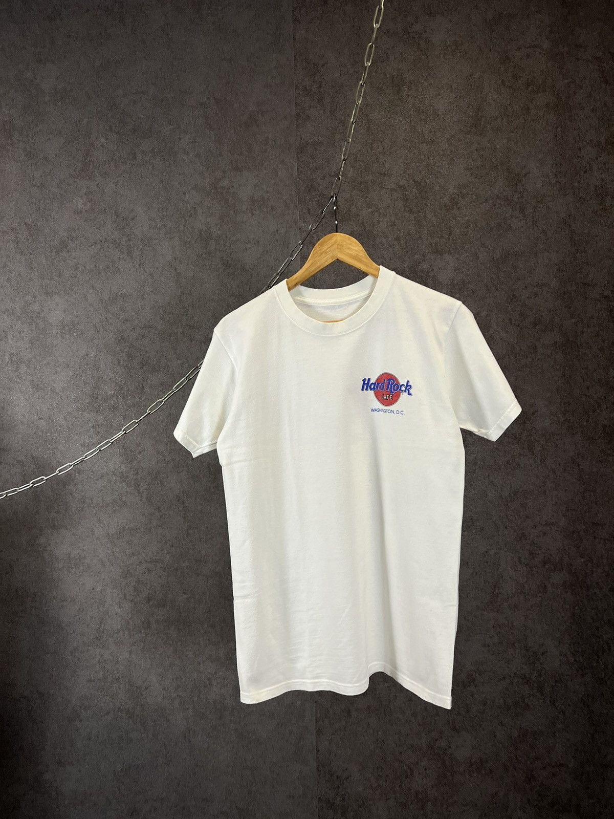 Hard Rock Cafe Hard Rock Cafe Washington D.C vintage made in USA tee Size US S / EU 44-46 / 1 - 1 Thumbnail