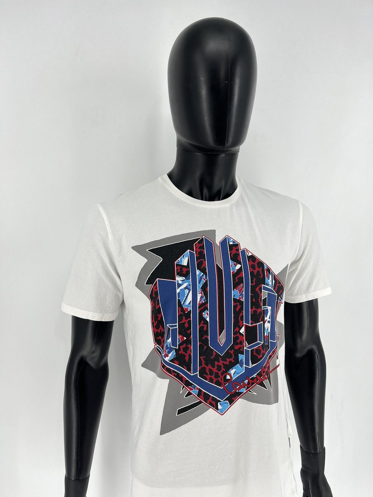 Just Cavalli Just Cavalli T-Shirt Short Sleeve Luxury Streetwear Size L Size US L / EU 52-54 / 3 - 3 Thumbnail