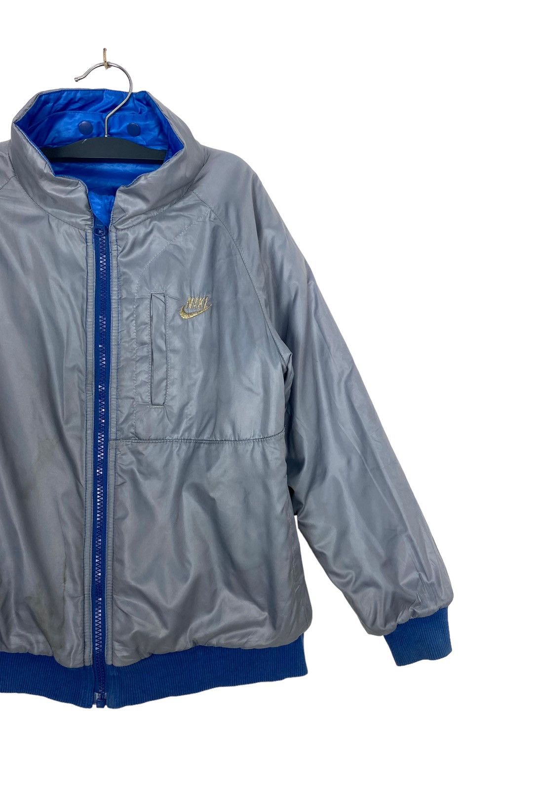 Nike Rare‼️ Nike Kids Reversible Jacket Fleece Size US XXS / EU 40 - 7 Thumbnail