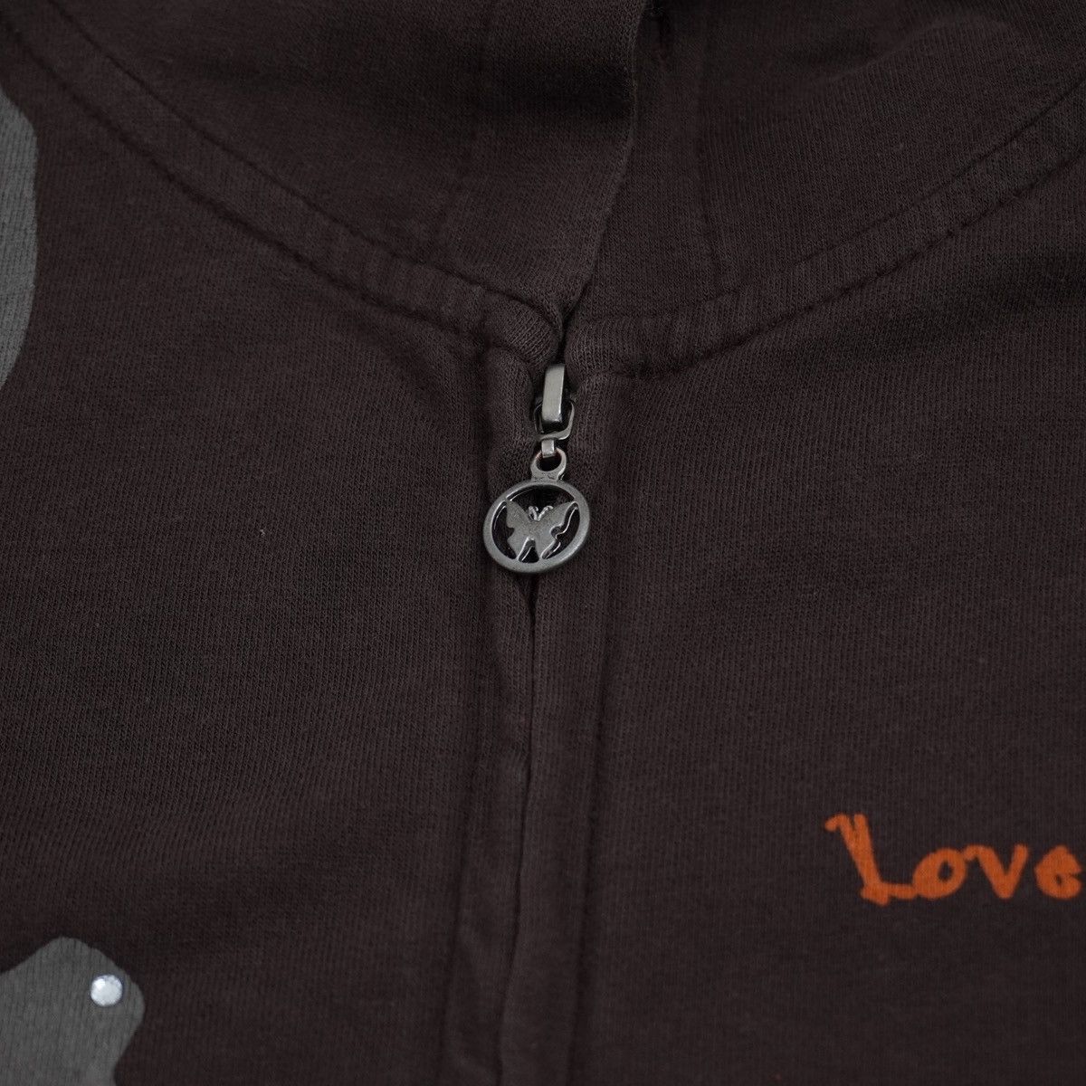 Le Grande Bleu (L.G.B.) Vintage Y2K Hoodie Love Culture Skull Gothic lgb Style Size US L / EU 52-54 / 3 - 9 Thumbnail