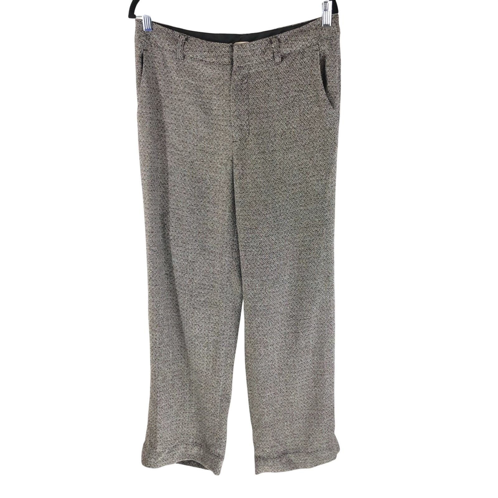 Soft Surroundings Soft Surroundings Womens Dress Pants Tweed Pockets Wide Leg Size 30" / US 8 / IT 44 - 1 Thumbnail