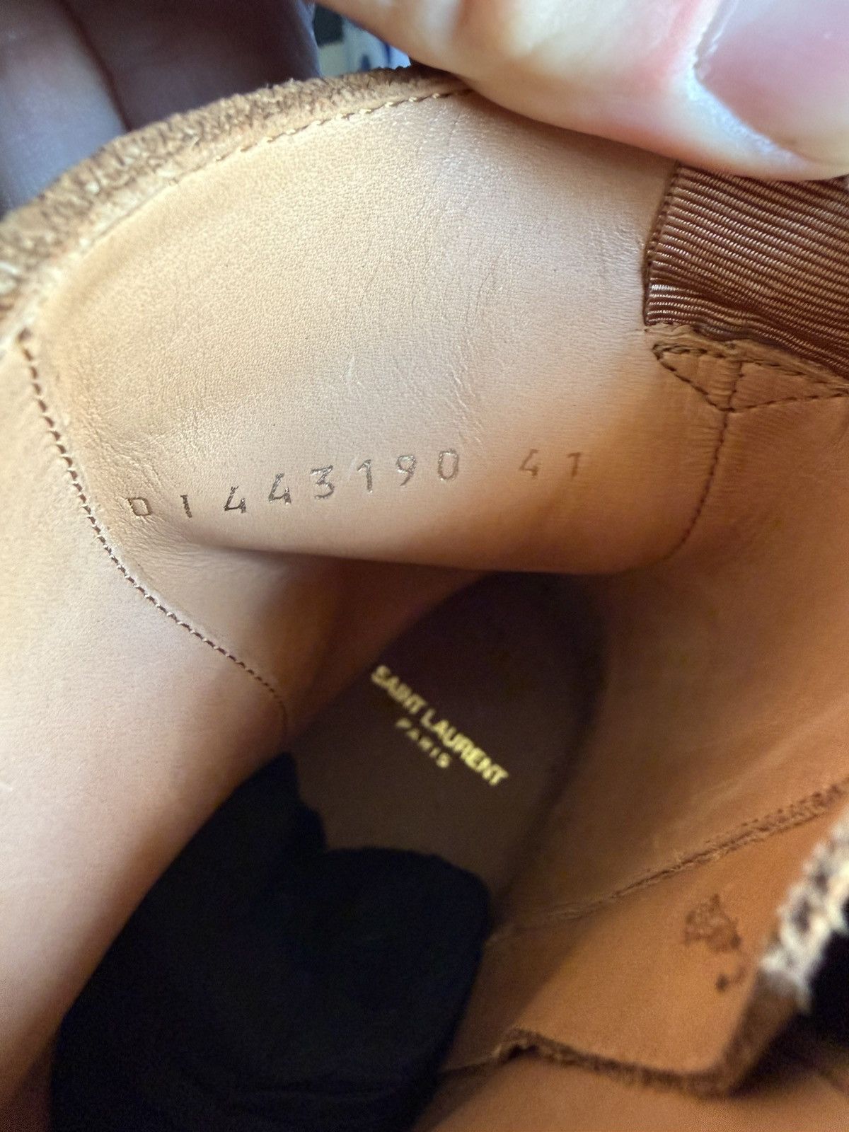 Saint Laurent Paris $1.45k Saint Laurent Wyatt Harness boots 41 tan beige Grail Size US 8 / EU 41 - 14 Thumbnail