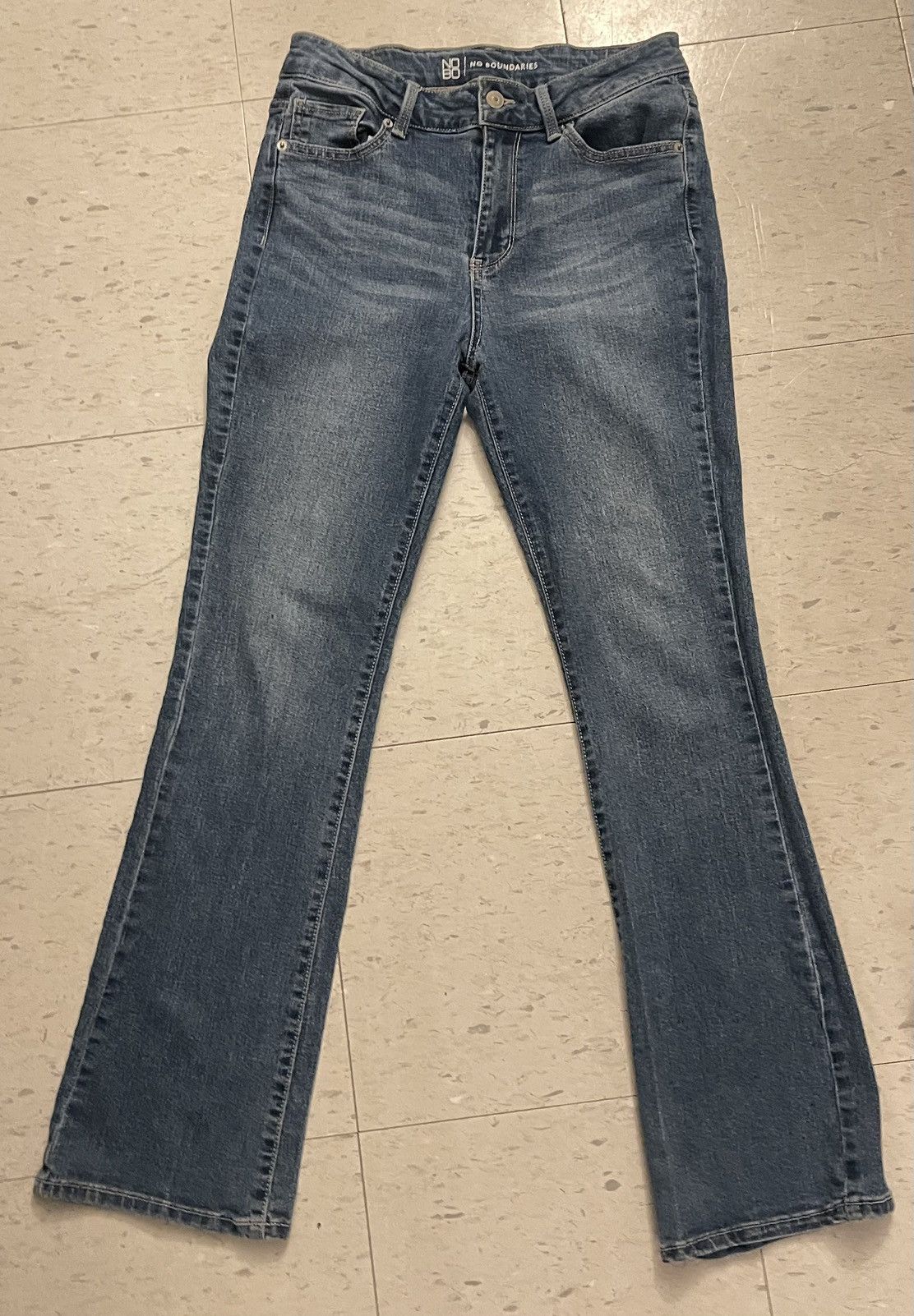 Other No Boundaries Boot Cut Jeans Size 32" / US 10 / IT 46 - 1 Thumbnail