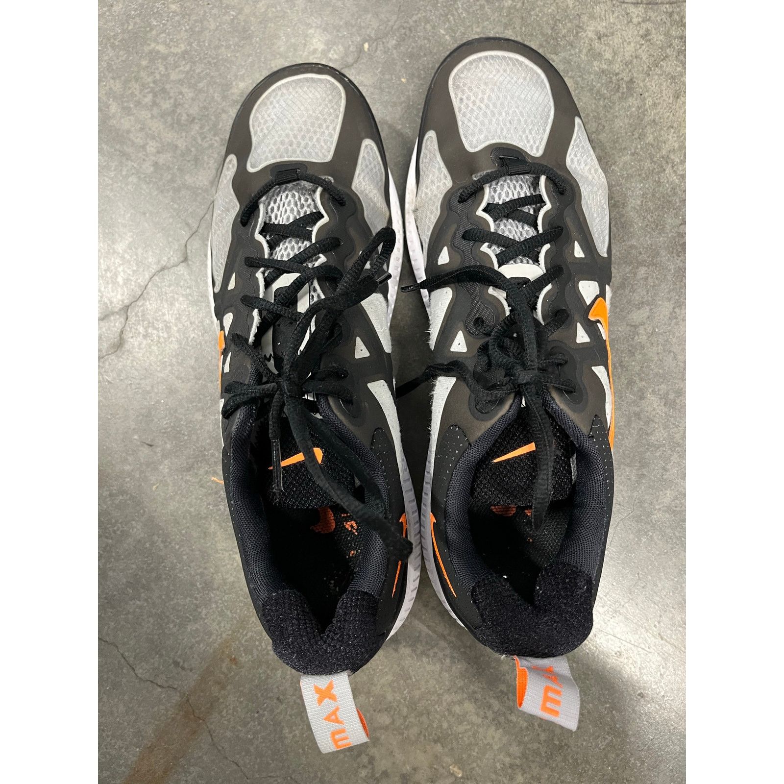 Nike Size 12 - Nike Air Max Genome Grey/Orange men’s Size US 12 / EU 45 - 6 Thumbnail