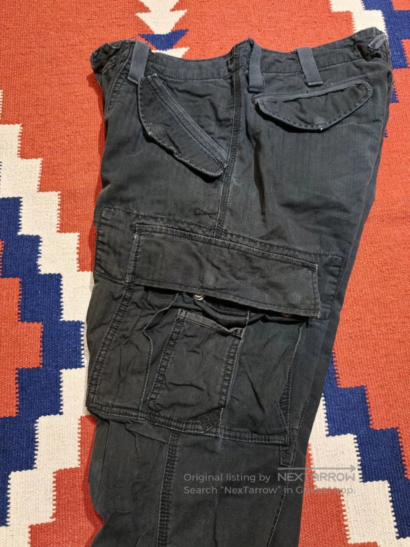 RRL Ralph Lauren RRL Ralph Lauren Cargo Paratrooper Pants. Size US 32 / EU 48 - 4 Thumbnail