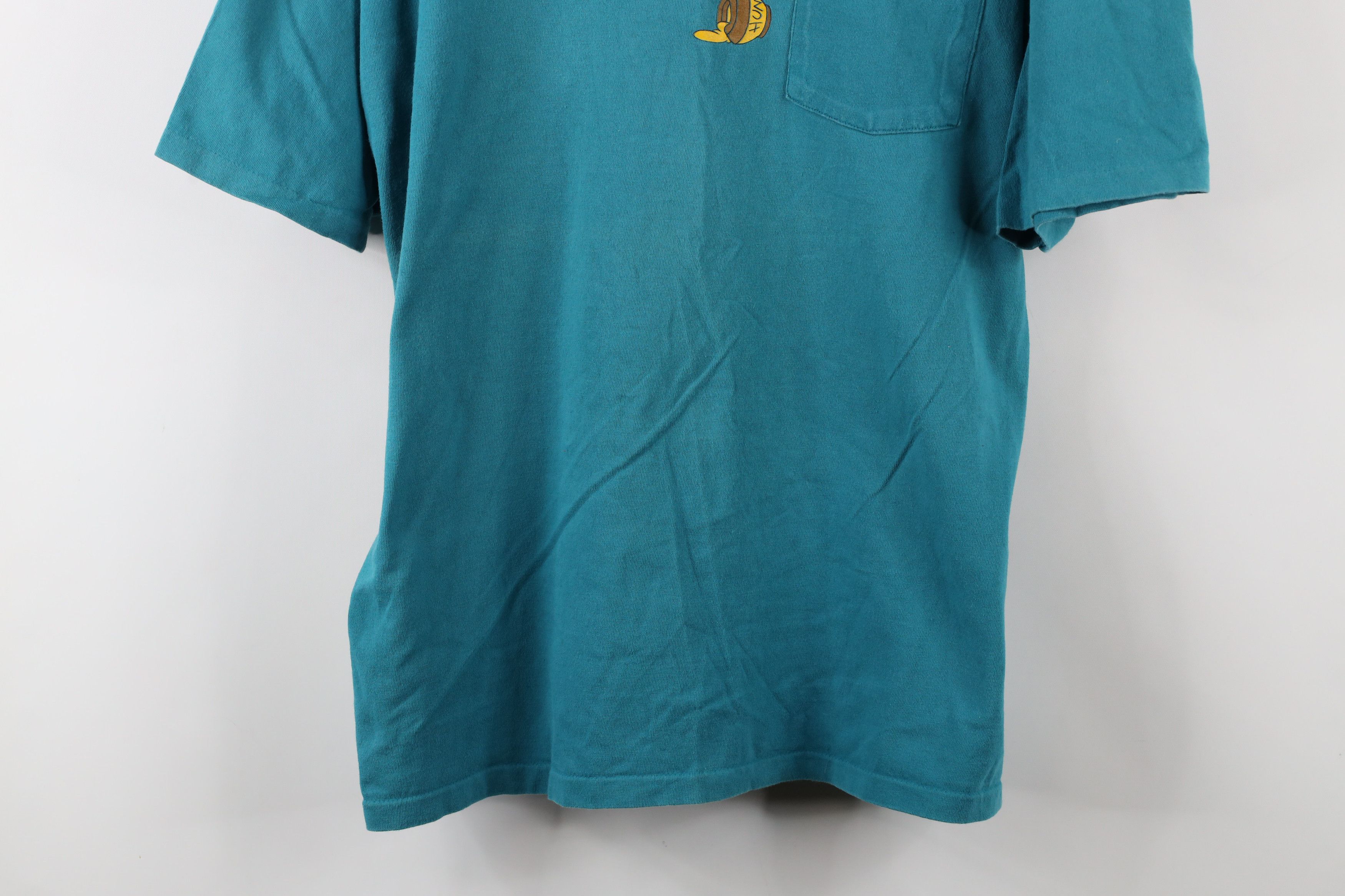 Disney × Vintage Vintage 90s Disney Winnie the Pooh Tigger Pocket T-Shirt Size US XL / EU 56 / 4 - 3 Thumbnail