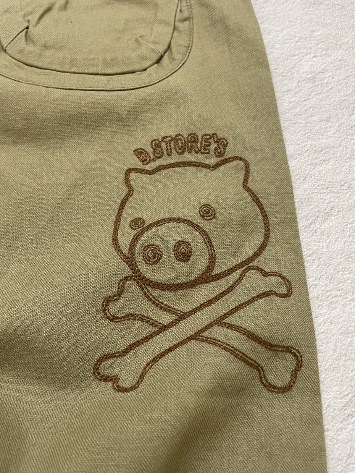 Japanese Brand 2000s Vintage Graphic Utility Pants All Over Print Y2K Size US 32 / EU 48 - 9 Thumbnail