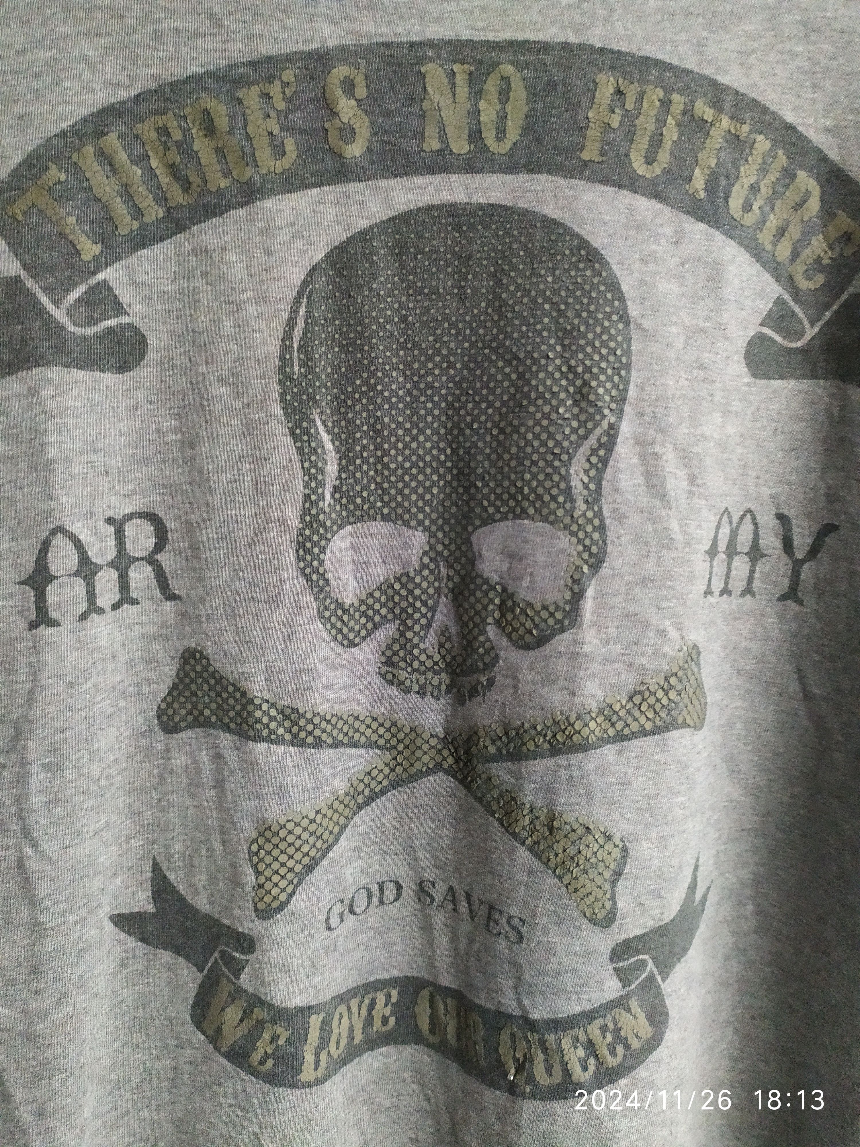 Beauty Beast × If Six Was Nine × Japanese Brand VINTAGE GRAPHIC RESEARCH FOUNDATION SKULL SHIRT Size US L / EU 52-54 / 3 - 4 Thumbnail