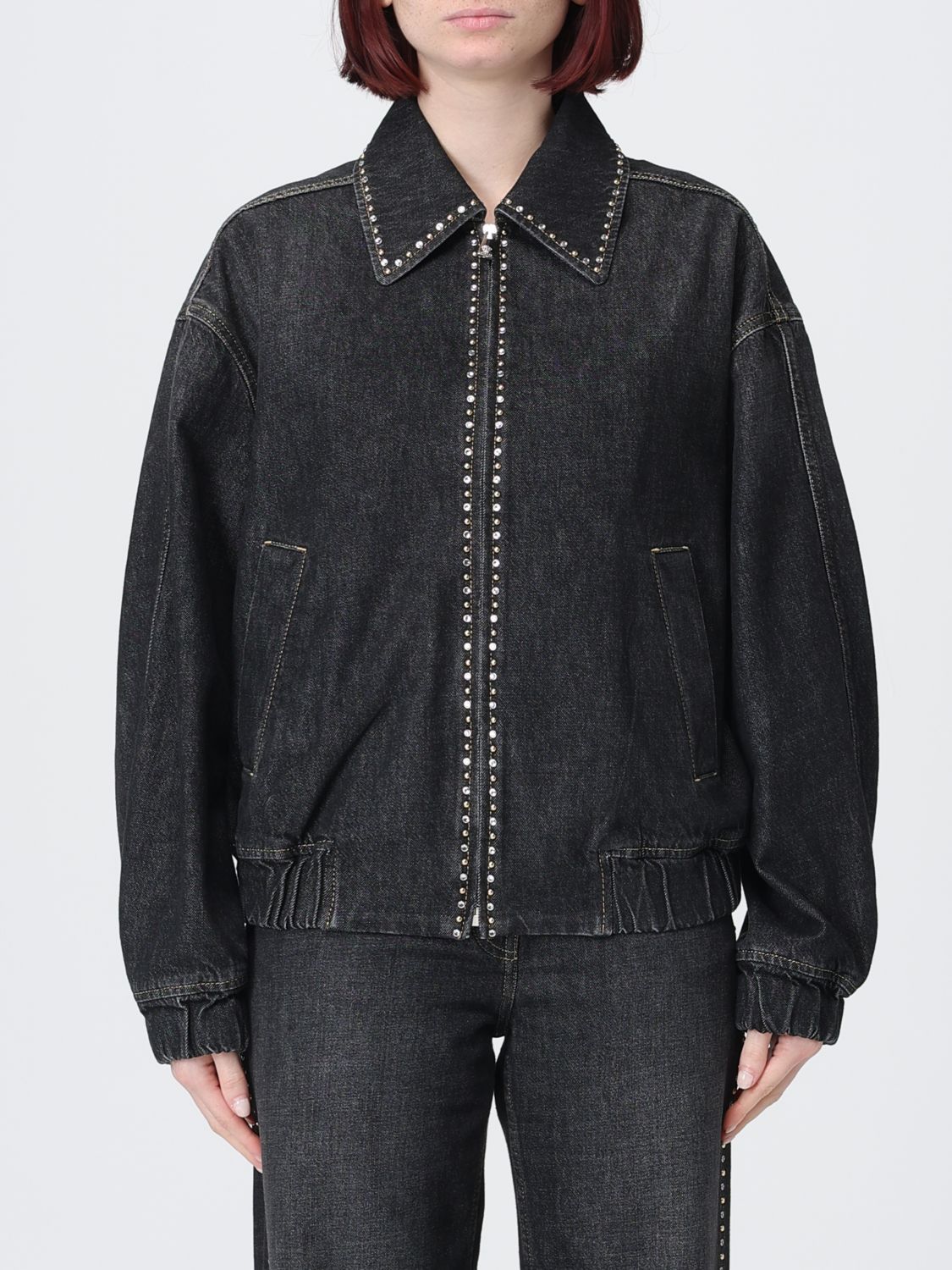 Versace Versace Jacket Woman Black Size S / US 4 / IT 40 - 1 Thumbnail