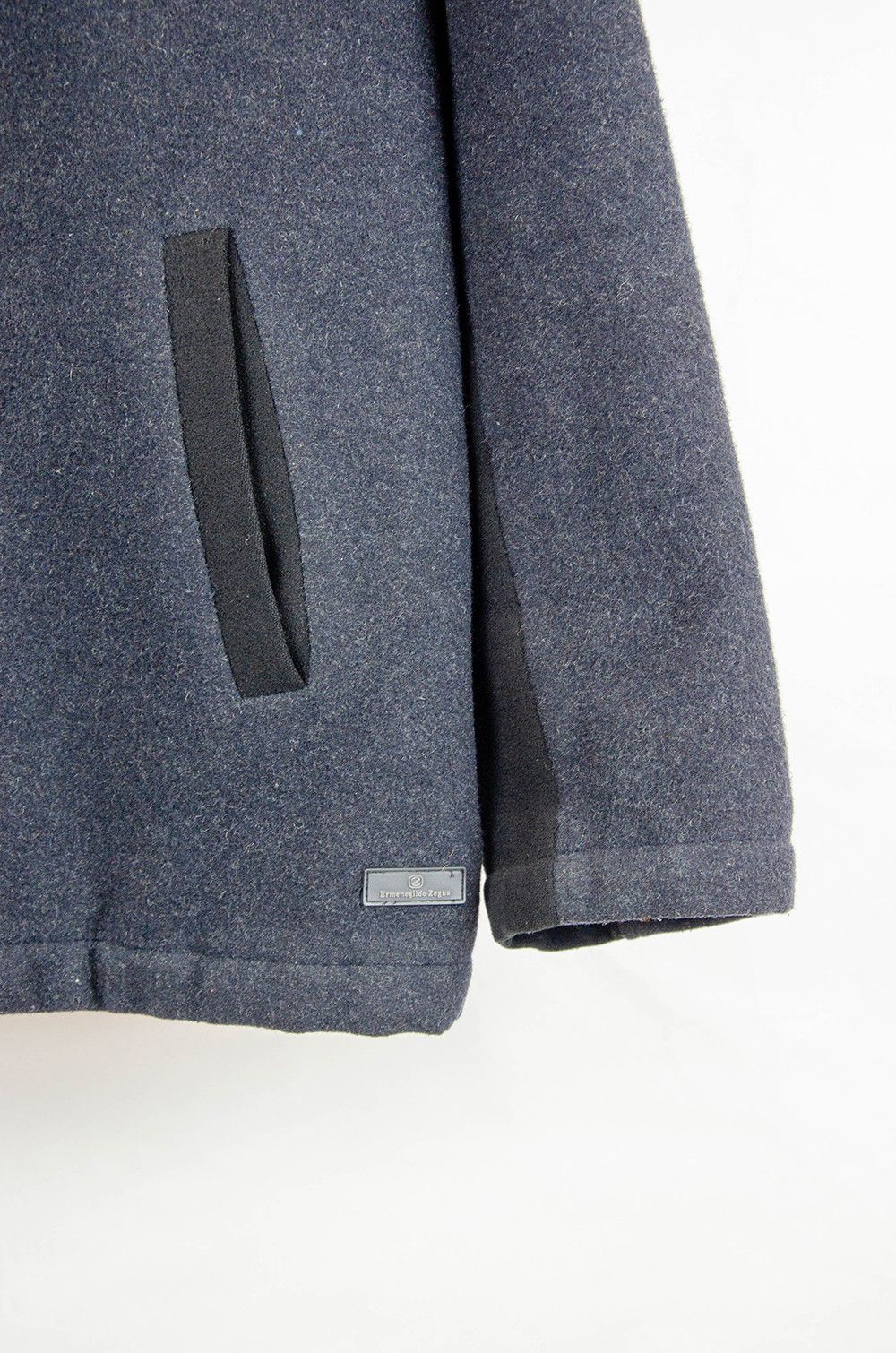 Ermenegildo Zegna Zegna Two-Tone Wool Jacket – 52 IT (Italy) Size US L / EU 52-54 / 3 - 3 Thumbnail