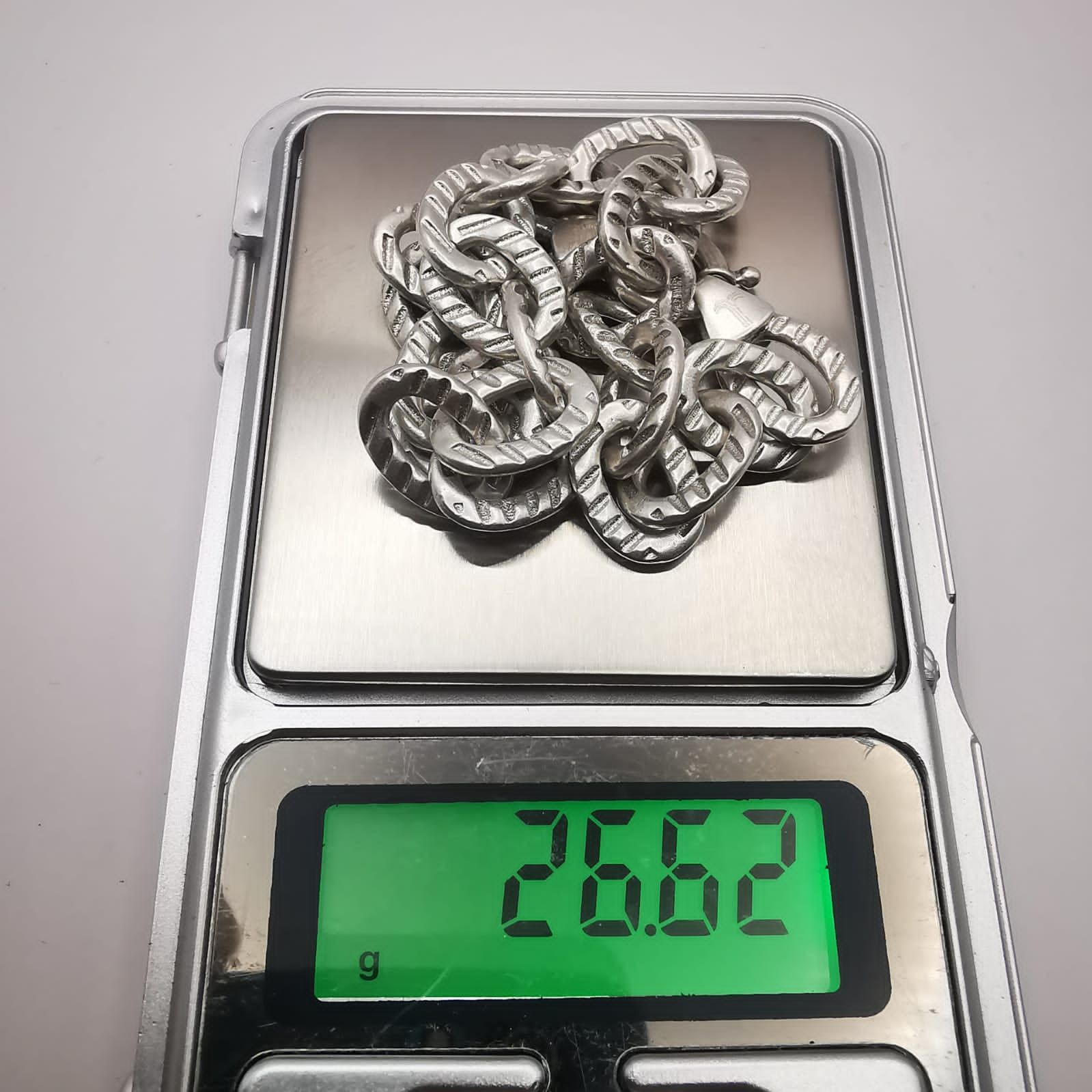 Sterling Silver Vintage 925 Sterling Silver Bracelet Signature 26.6g Size ONE SIZE - 3 Thumbnail