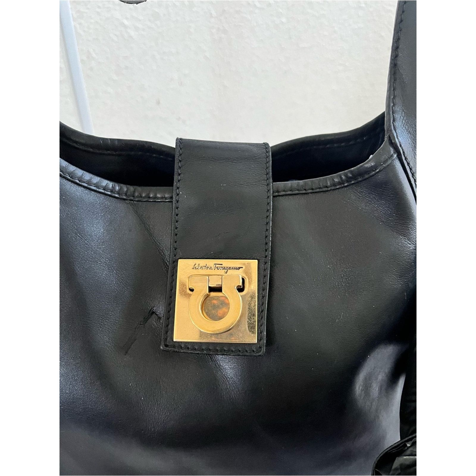 Salvatore Ferragamo Ferragamo vintage leather hobo bag Size ONE SIZE - 5 Thumbnail